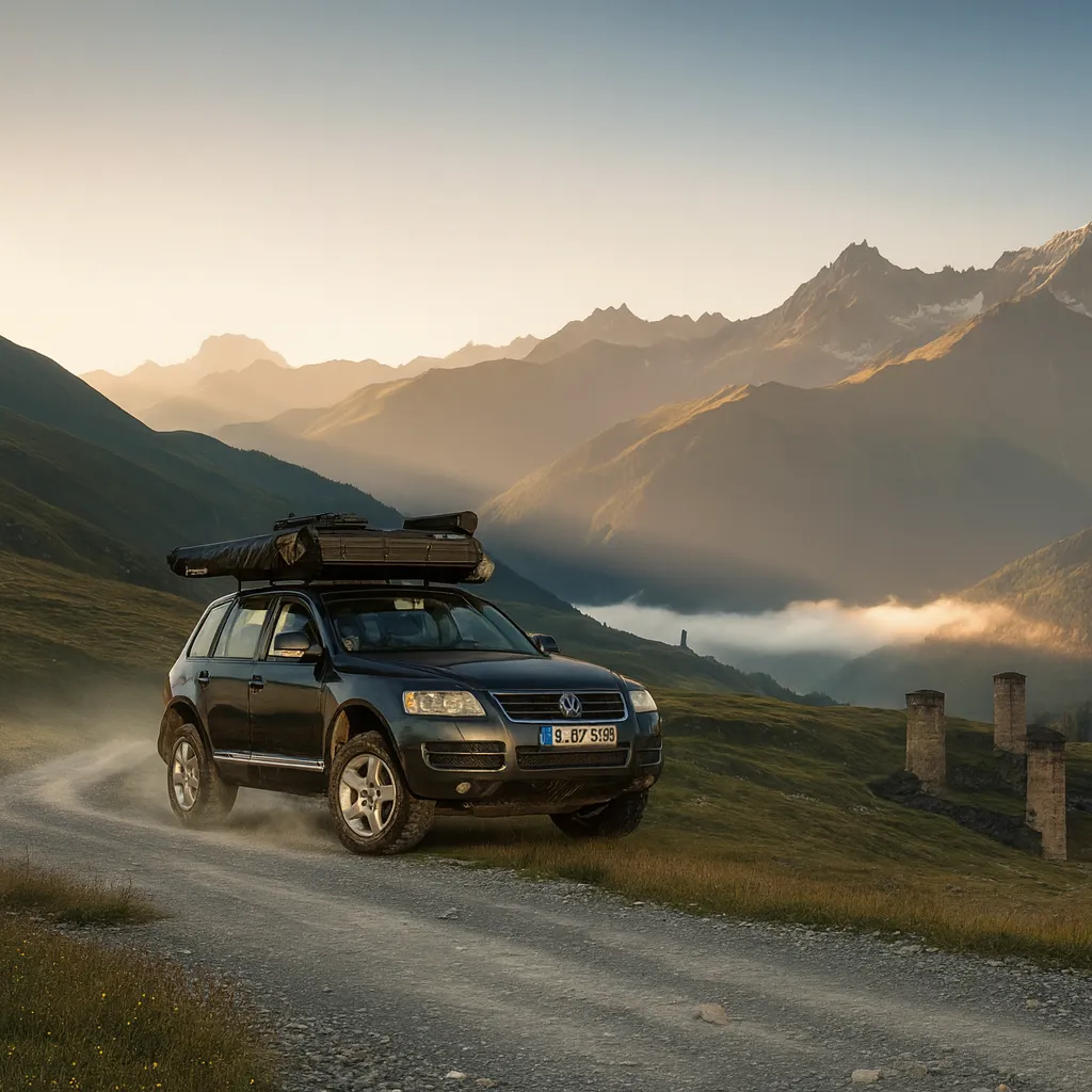 Freiheit auf 4 Rädern: Georgiens schönste Camper-Rundreise in 14 Tagen