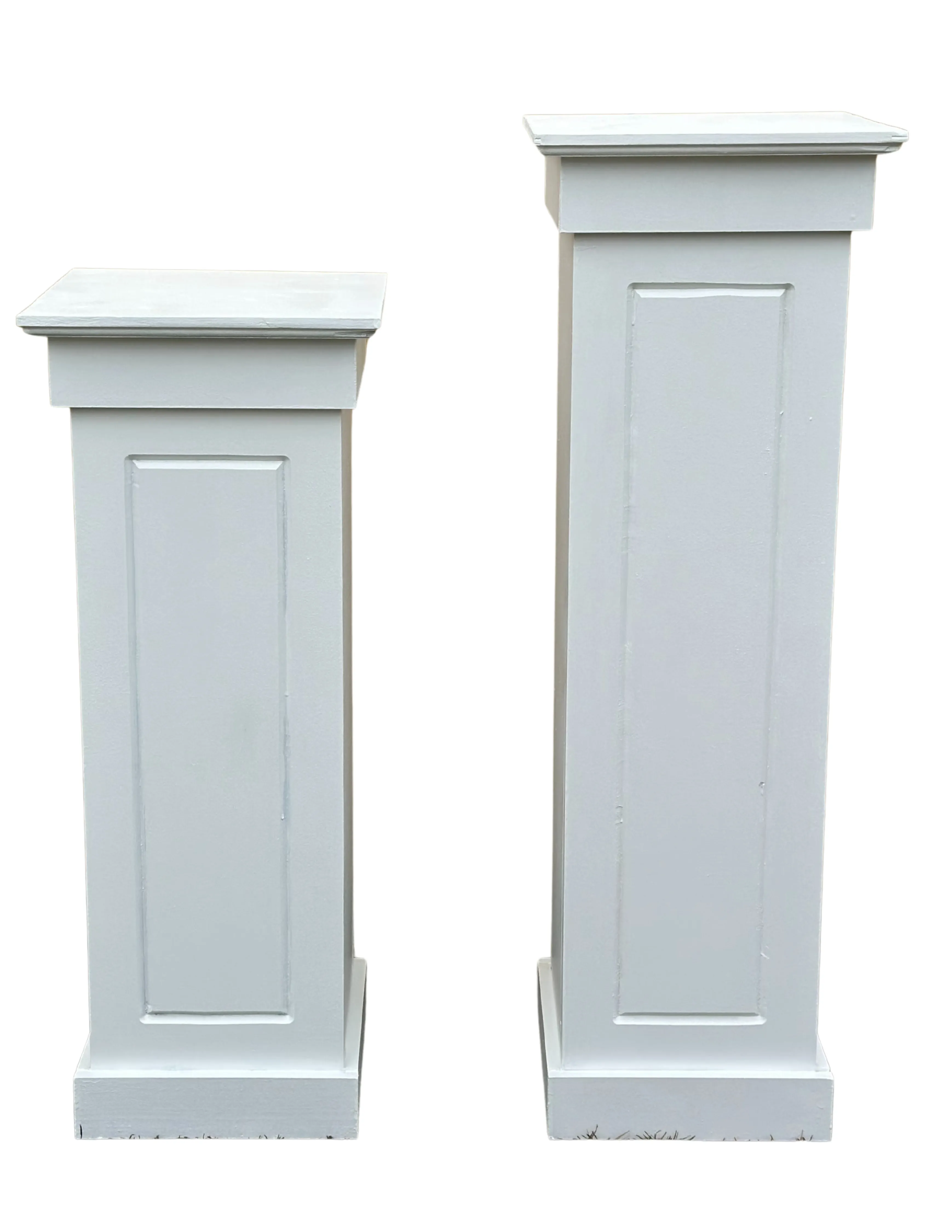 White Wood Column