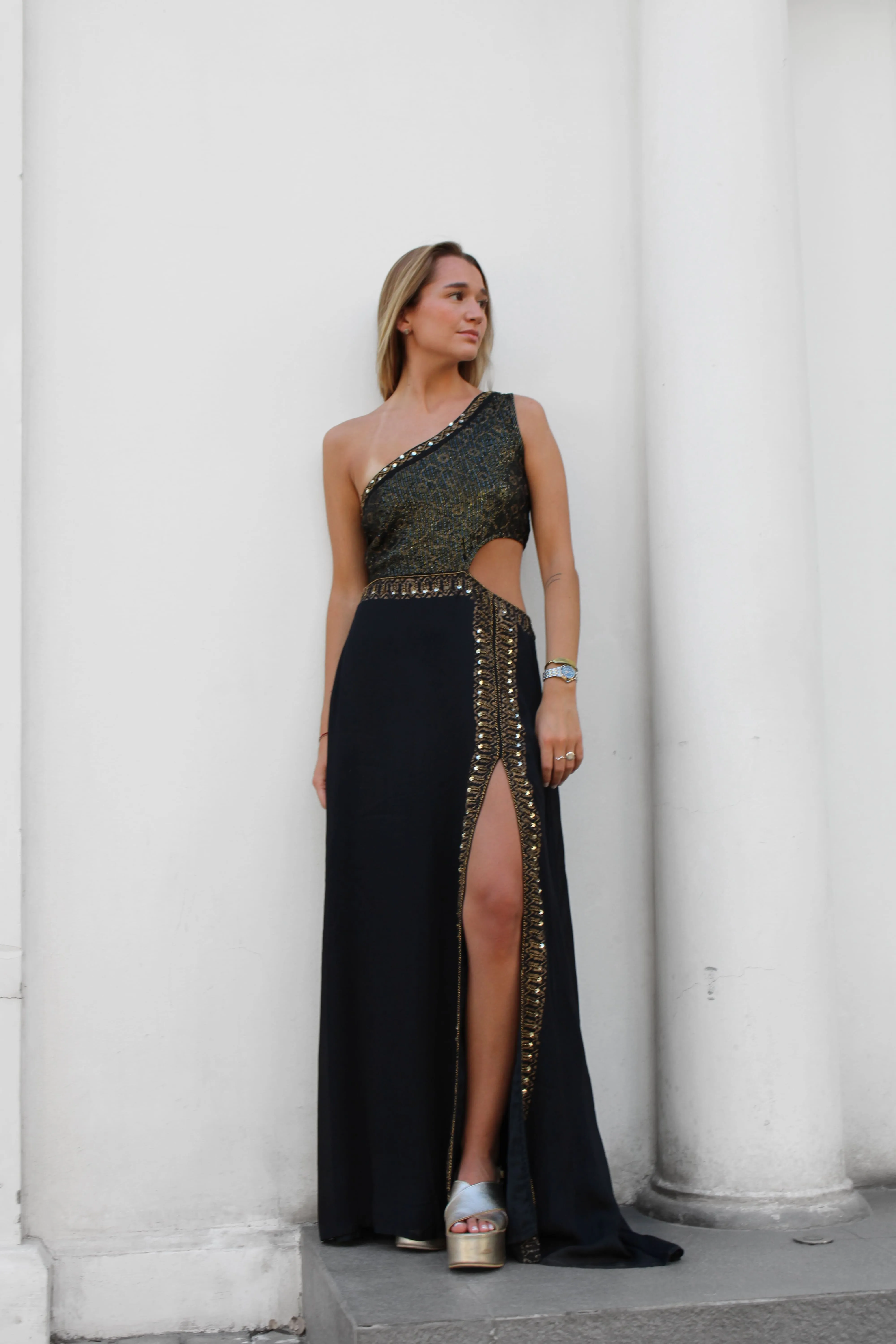 VESTIDO INDIA CHIC MARNIE NEGRO