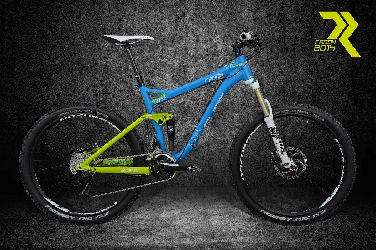 Fullsuspension Mountainbike 150mm