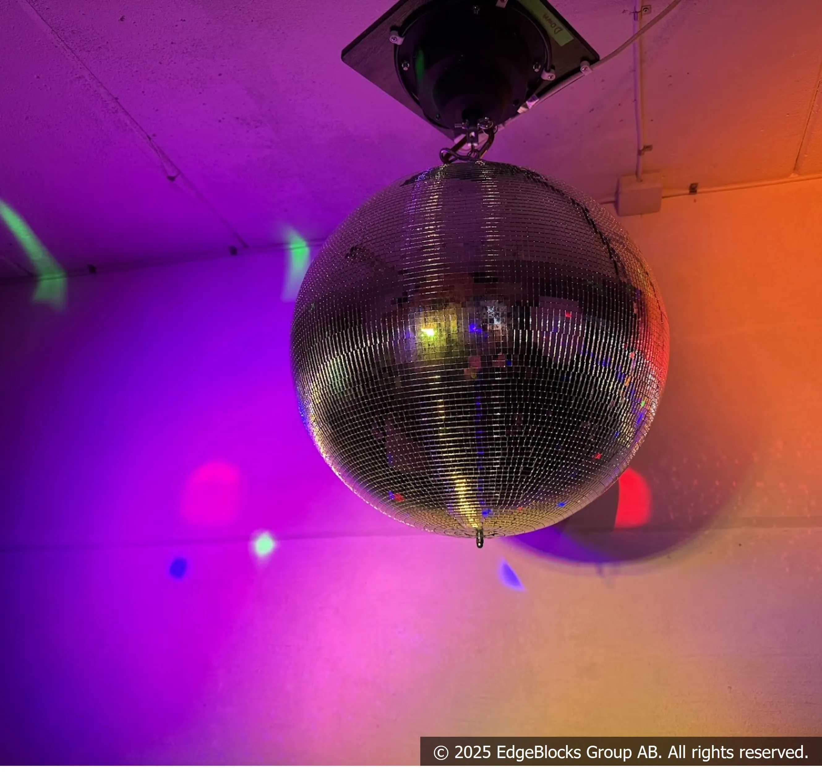 Discokula 40cm med motor och case