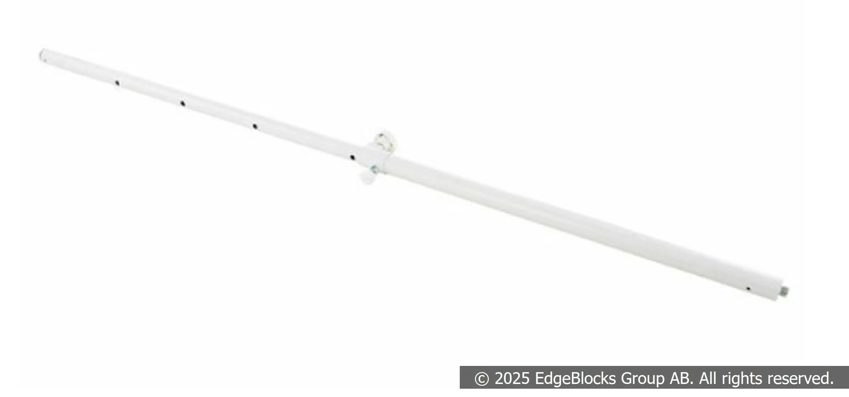 K&M 26736 Distansrör M20-35mm, vitt