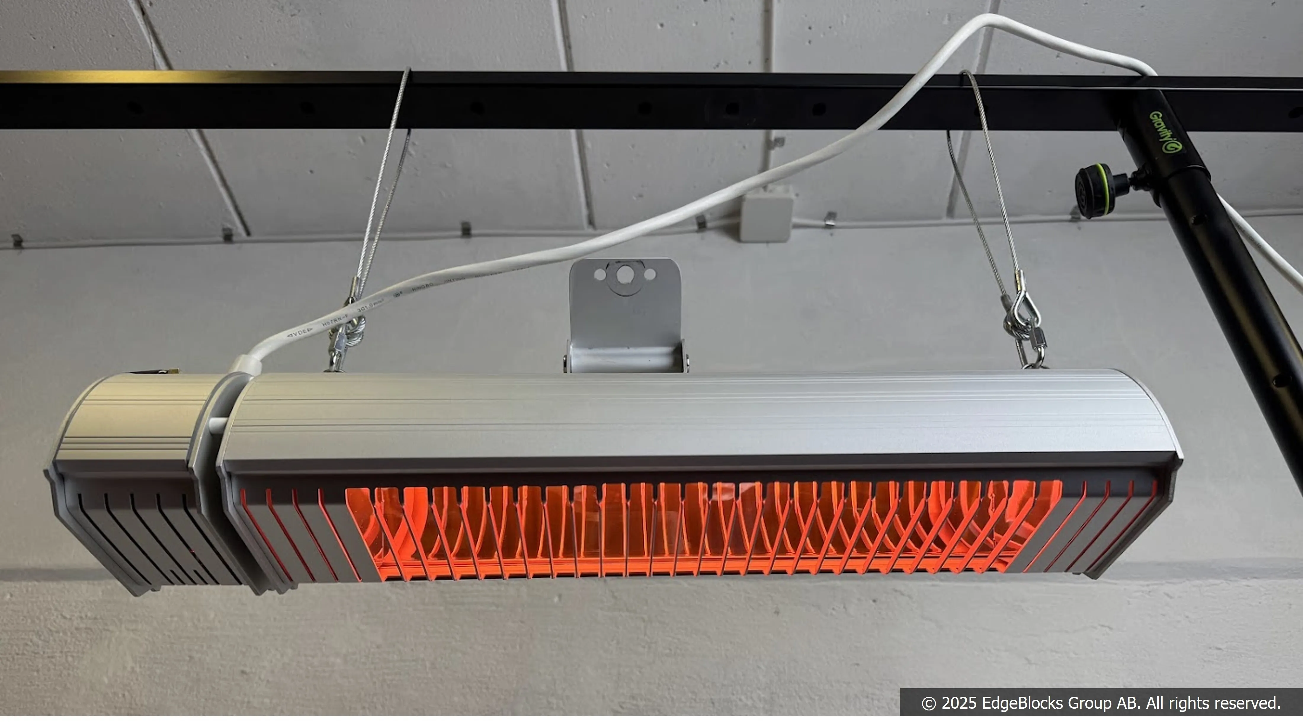 Mill infravärmare 2000W fjärr+app