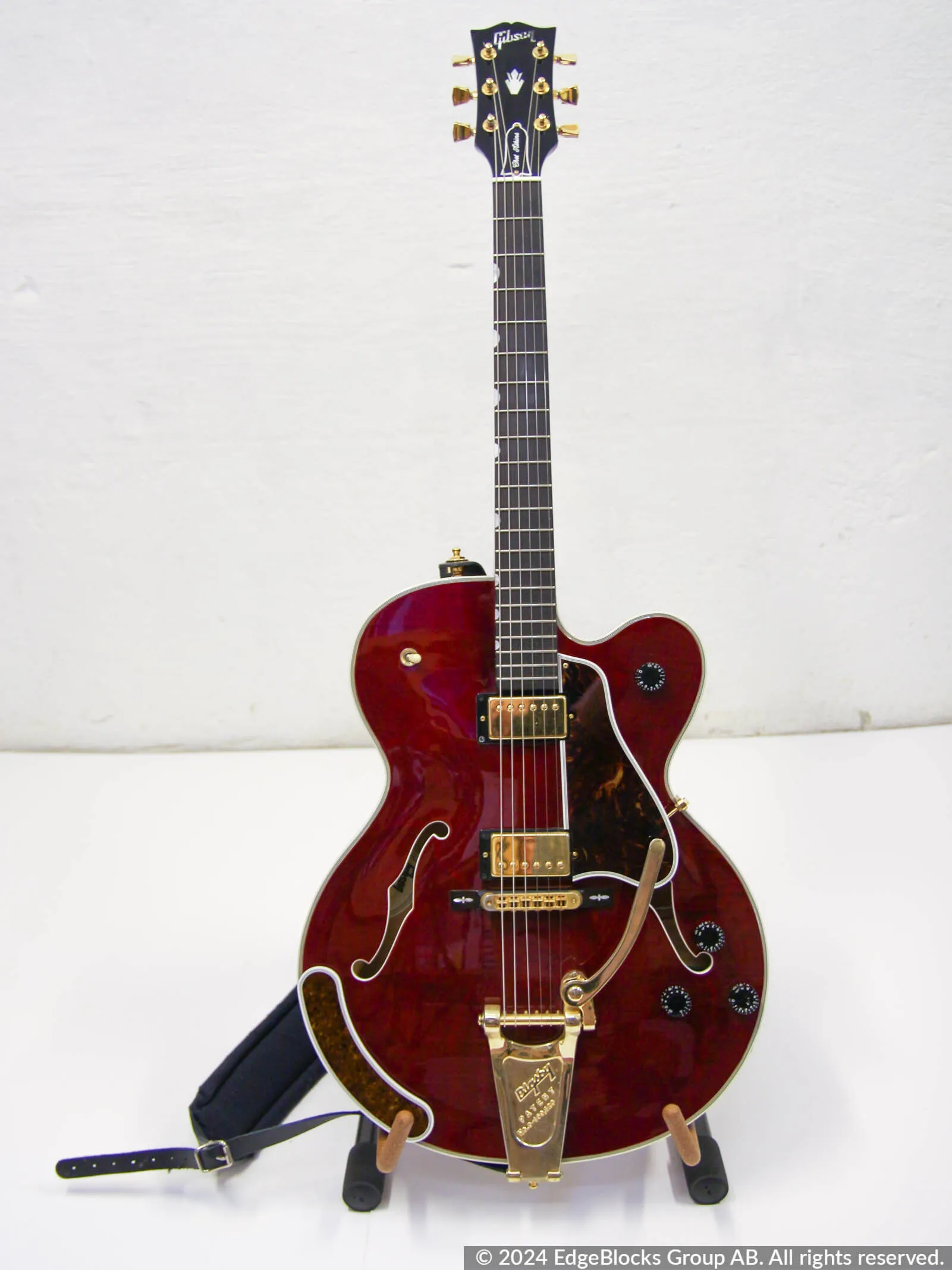 2003 Gibson Chet Atkins Country Gentleman, Wine Red