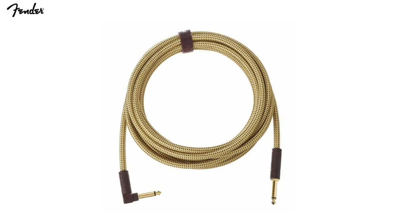 Fender Tweed instrumentkabel 4,5m rak+vinklad TS