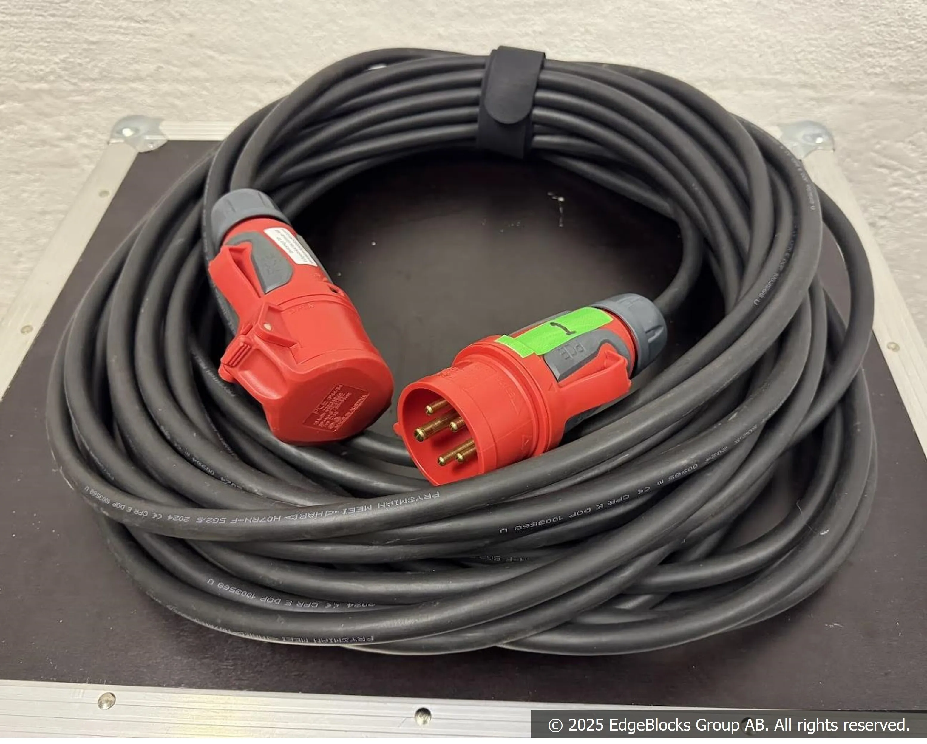 Förlängningskabel 3-fas 16A 25m