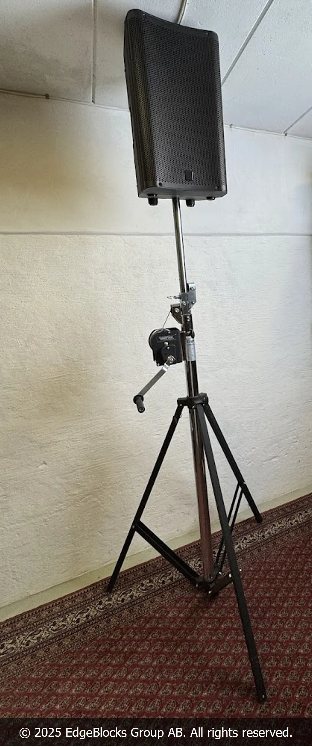 Varytec Wind Up Stand 85 kg, 4m, 35mm