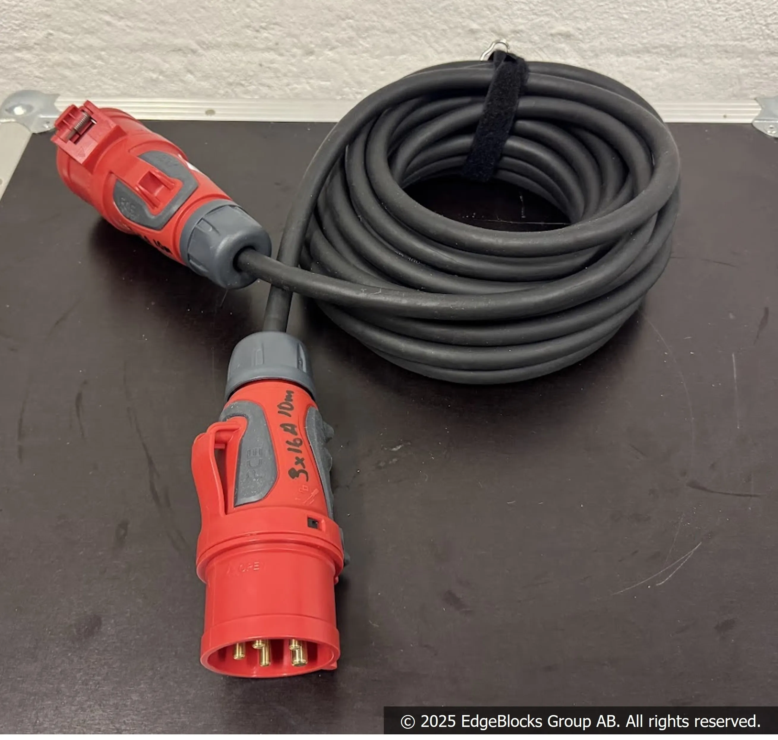 Förlängningskabel 3-fas 16A 10m