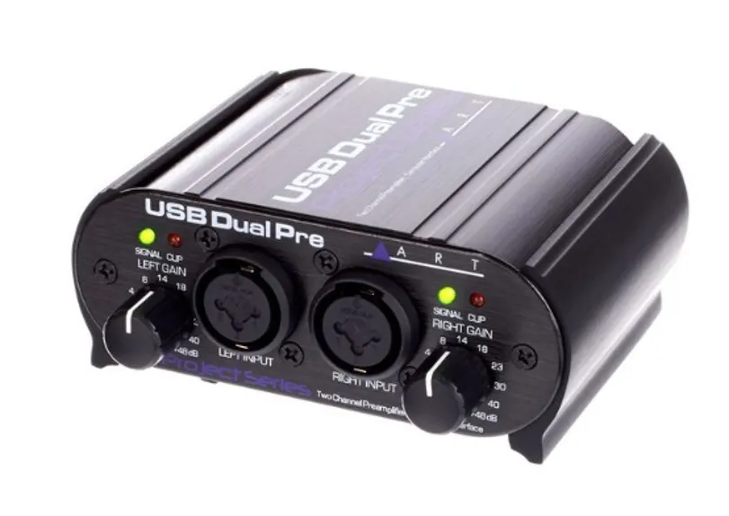 ART Dual Pre USB förförstärkare