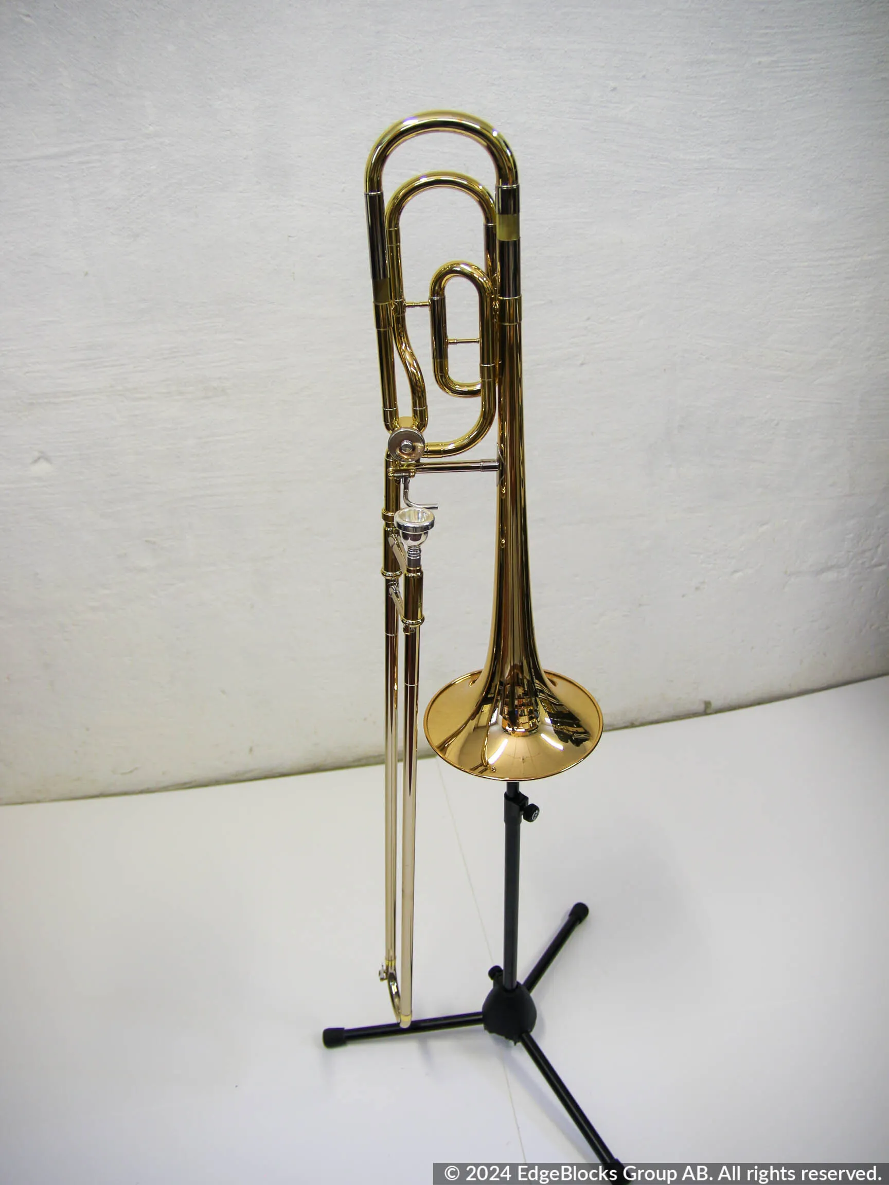 Yamaha YSL-448 GE II Bb/F tenortrombon med kvartventil