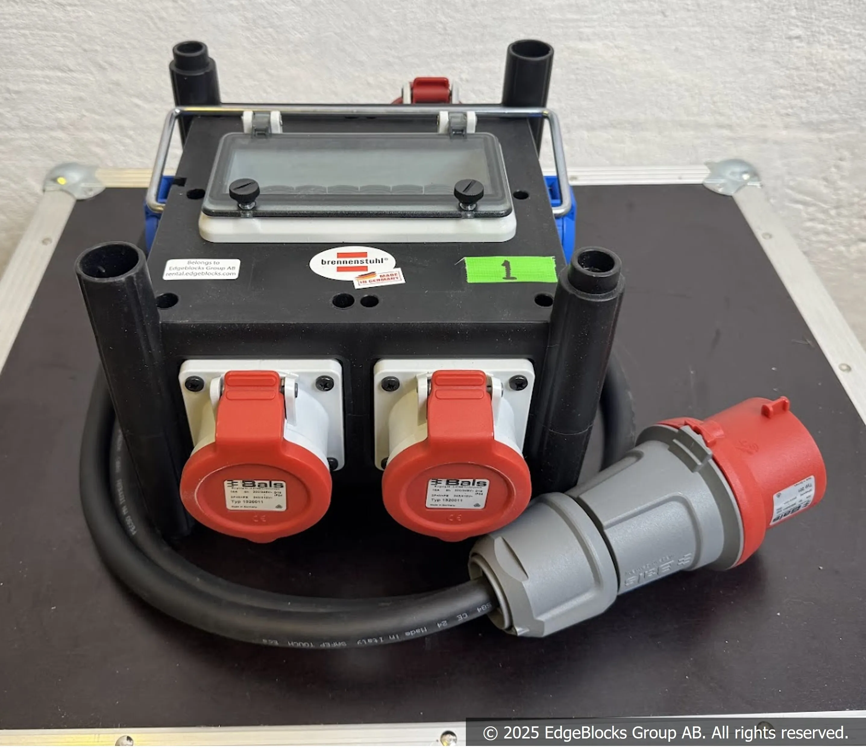 Strömfördelare 3-fas 32 A in