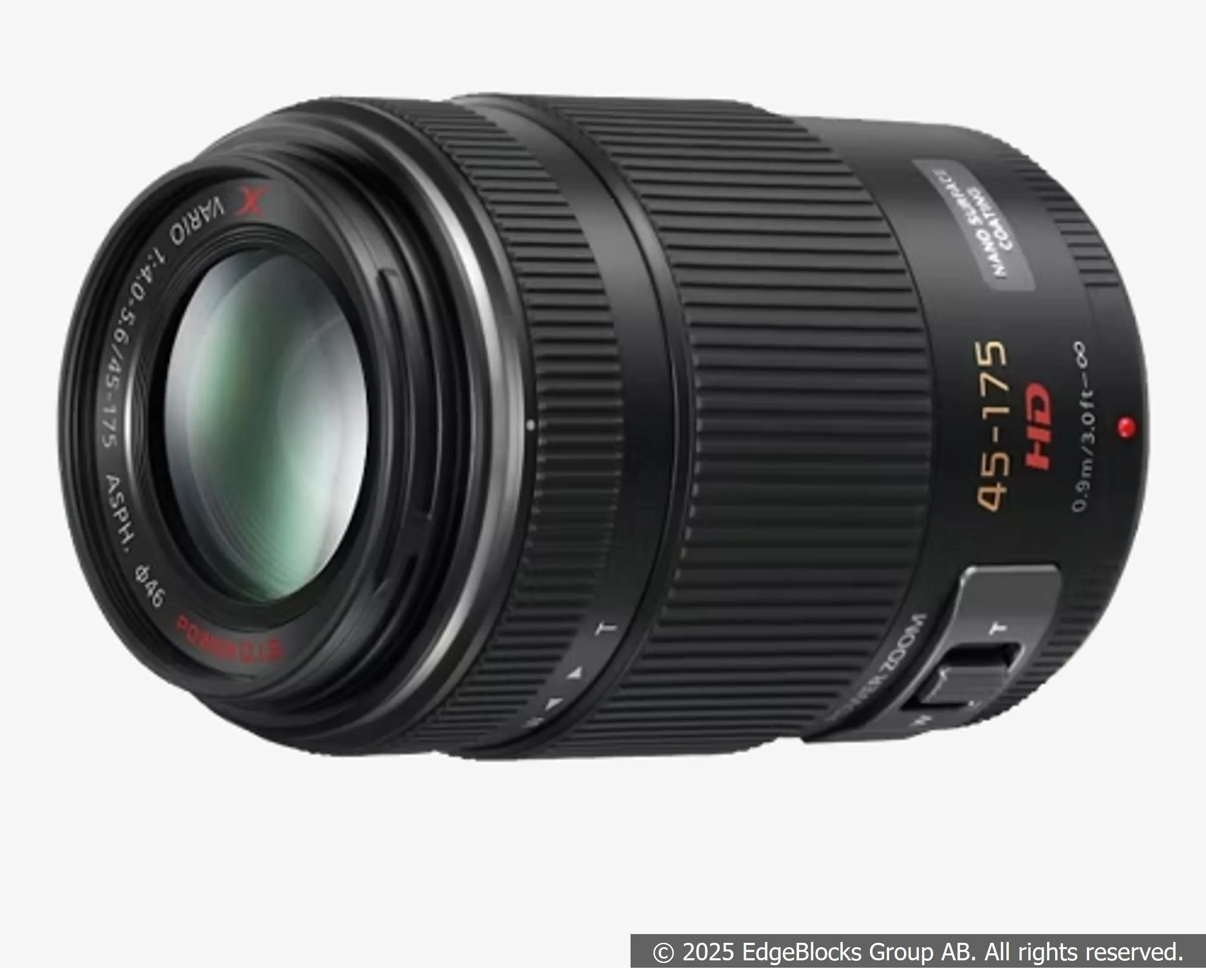 Panasonic Lumix G X Vario PZ 45-175mm MFT objektiv