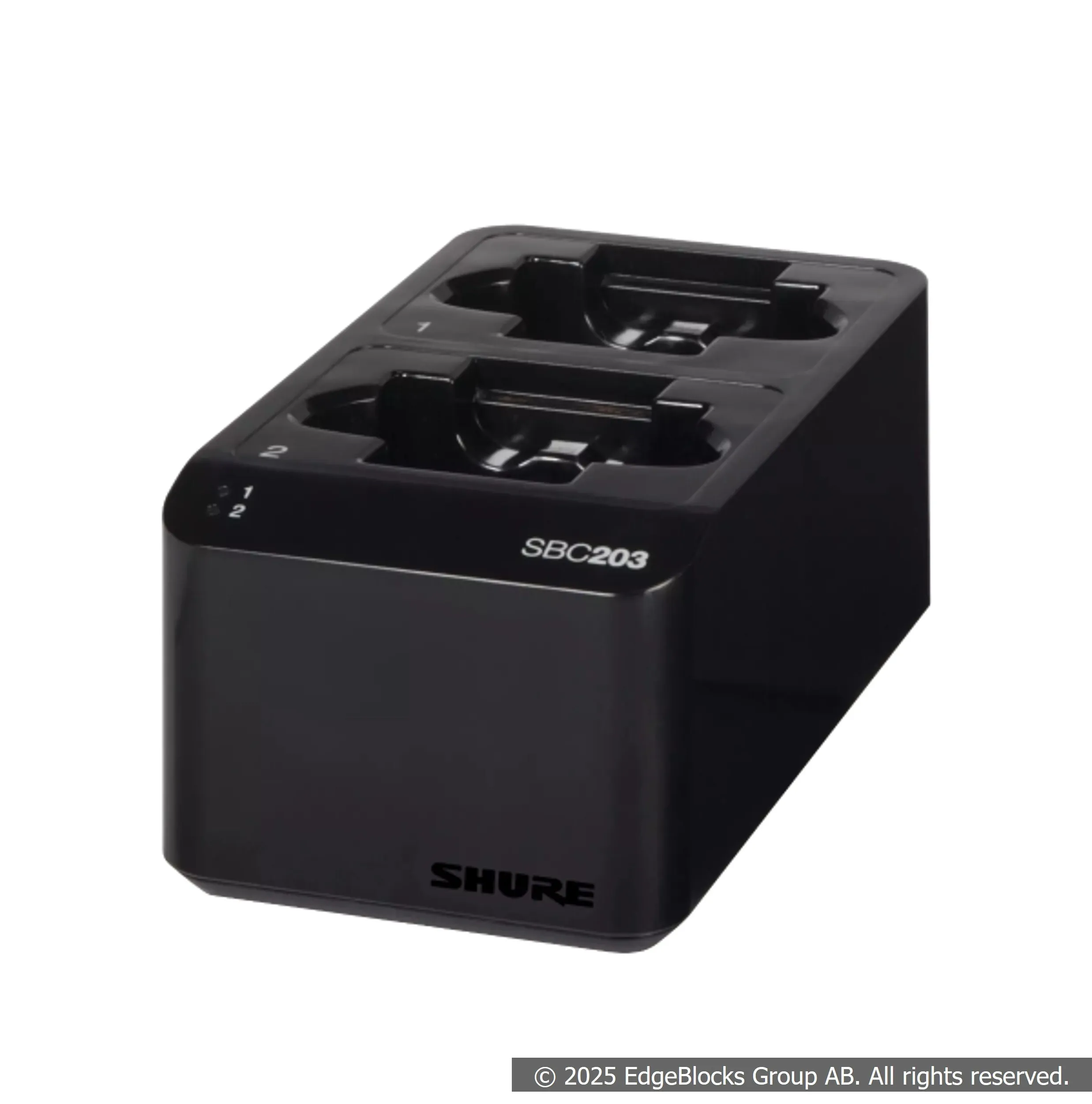 Shure SBC203-E SLXD laddstation för 2 batterier