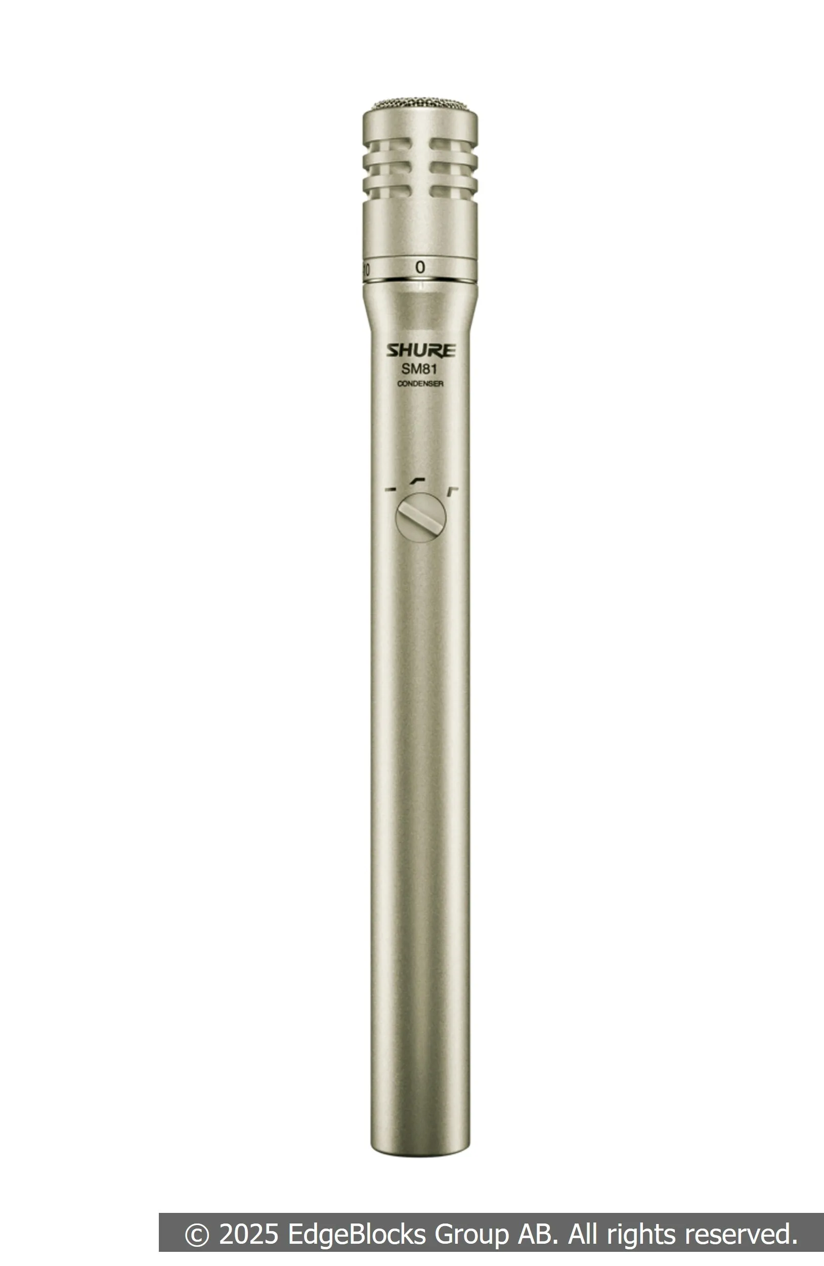 Shure SM81 kondensatormikrofon