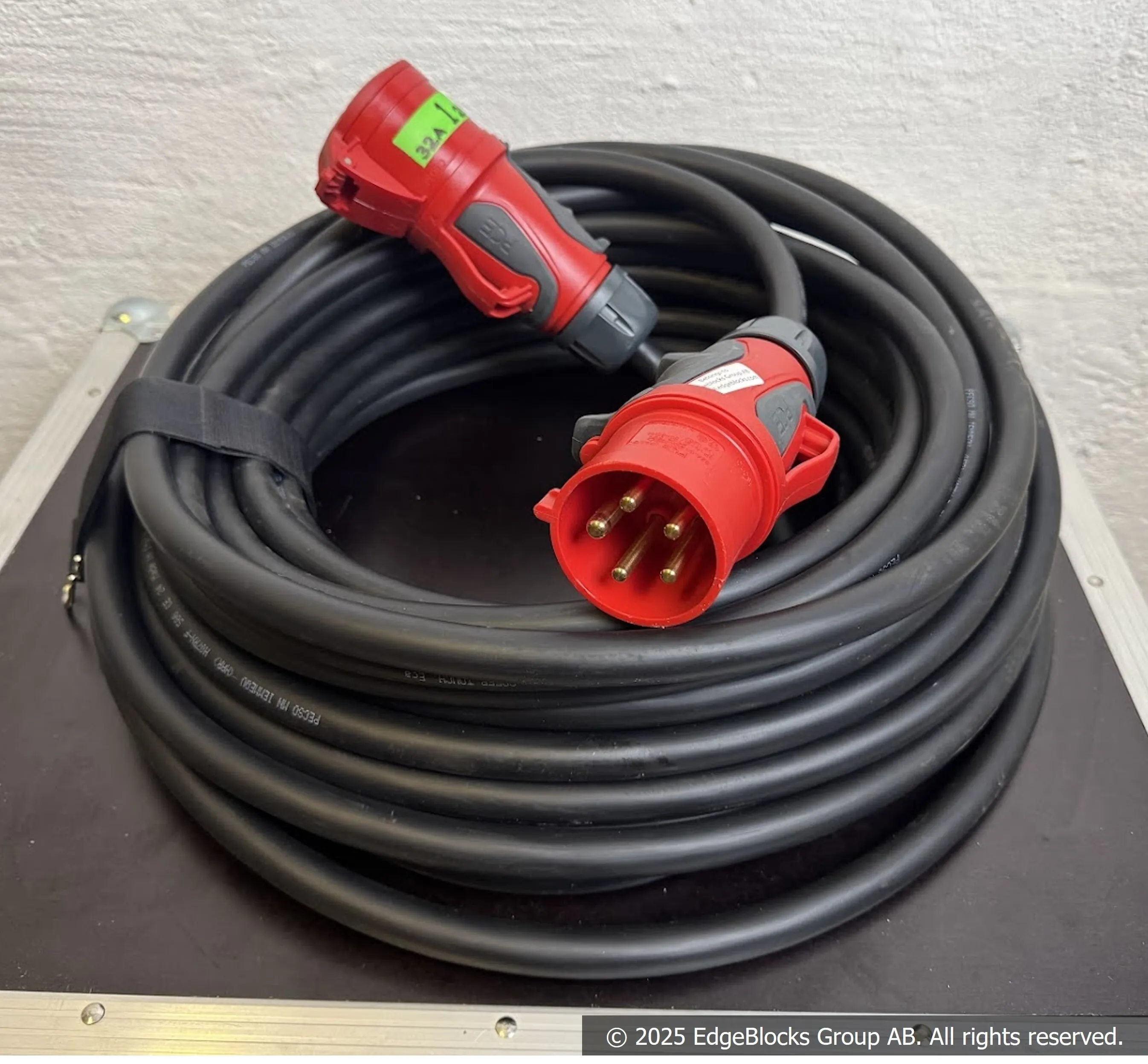 Förlängningskabel 3-fas 32A 25m