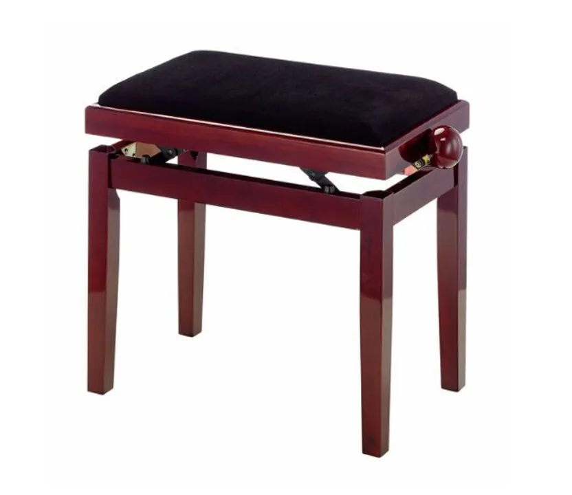 Pianopall mahogny/svart