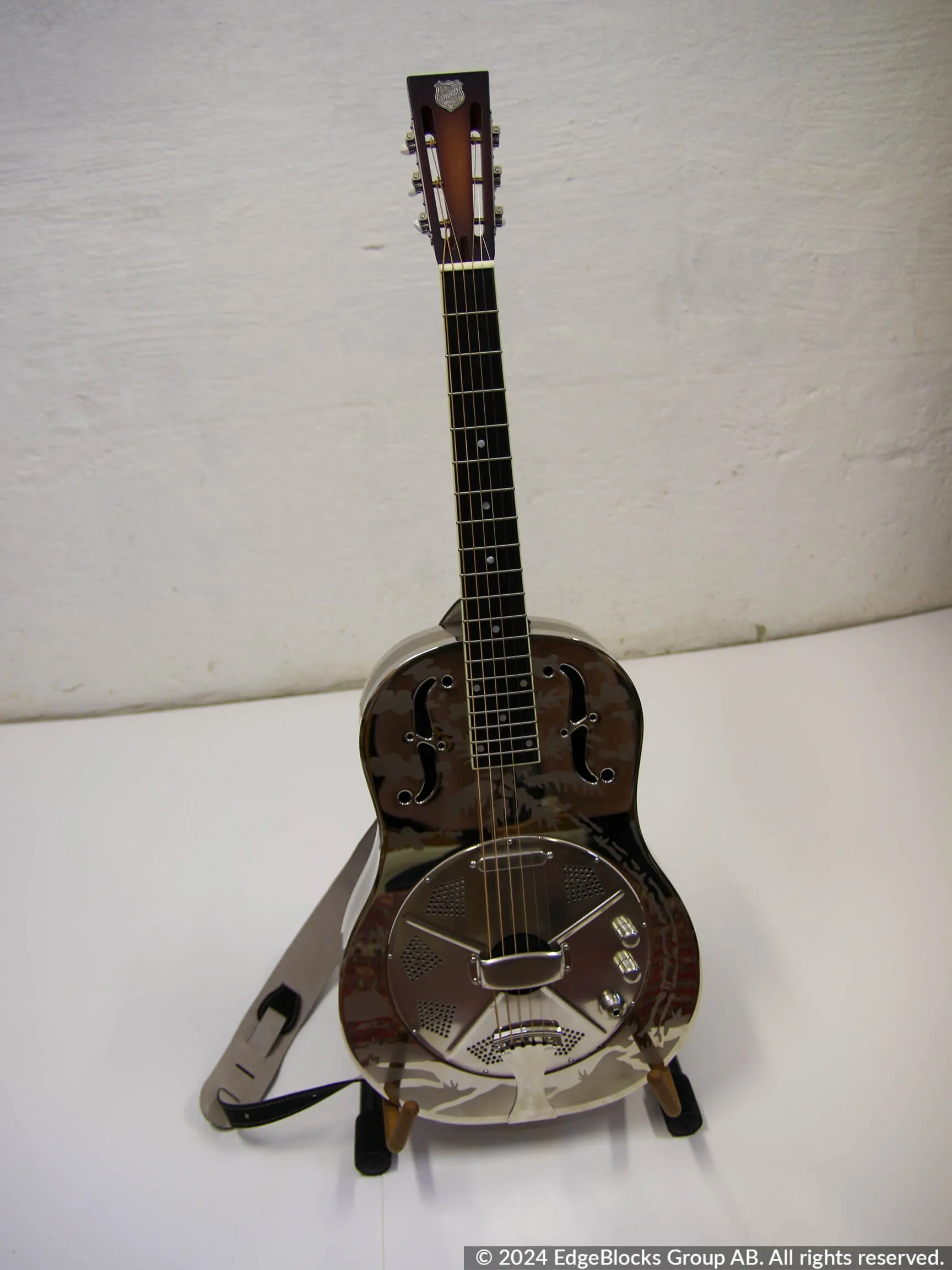 2023 National Reso-phonic Style O resonatorgitarr med pickup