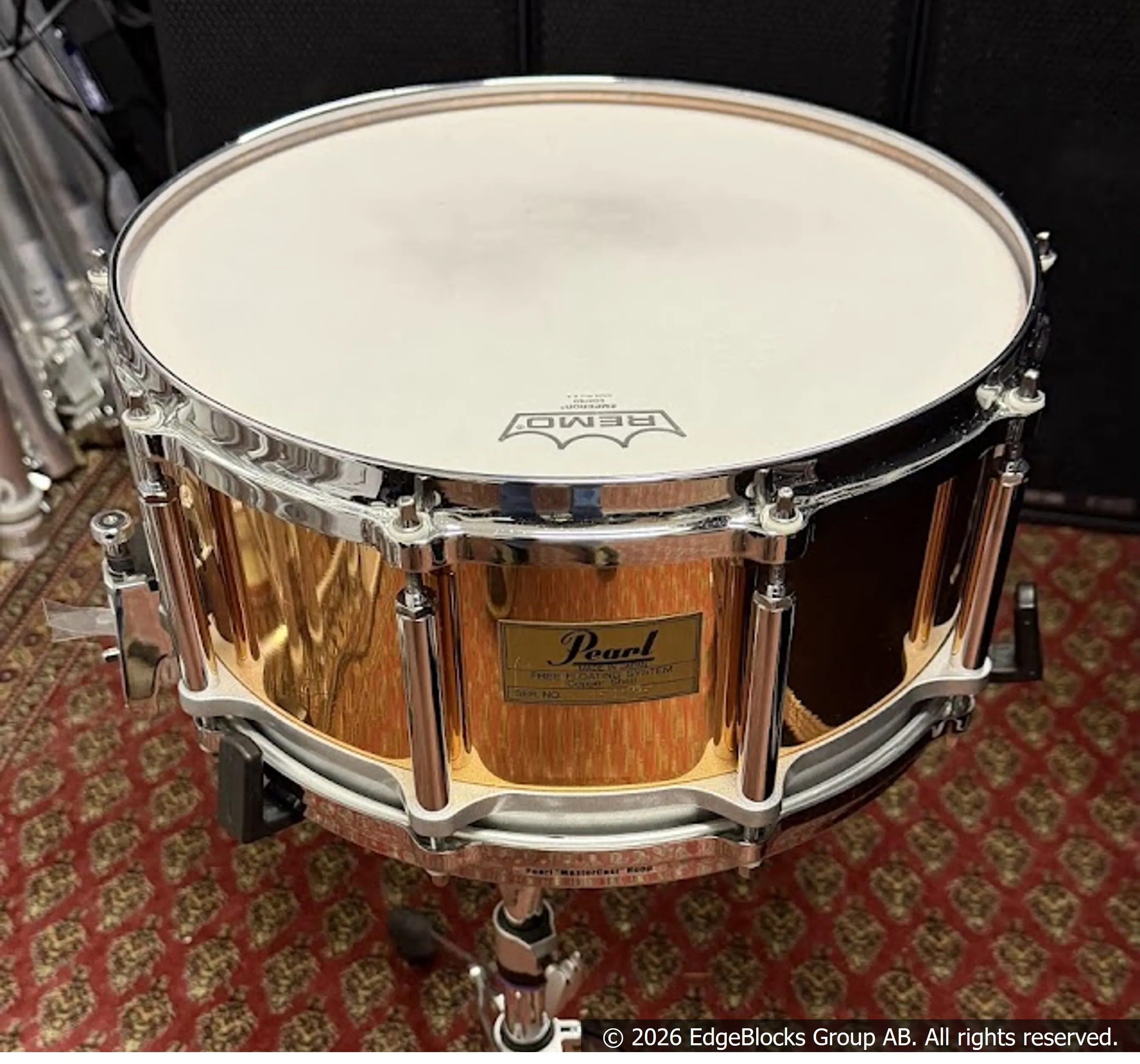 Pearl Free Floating System virveltrumma 14x6.5, Copper Shell