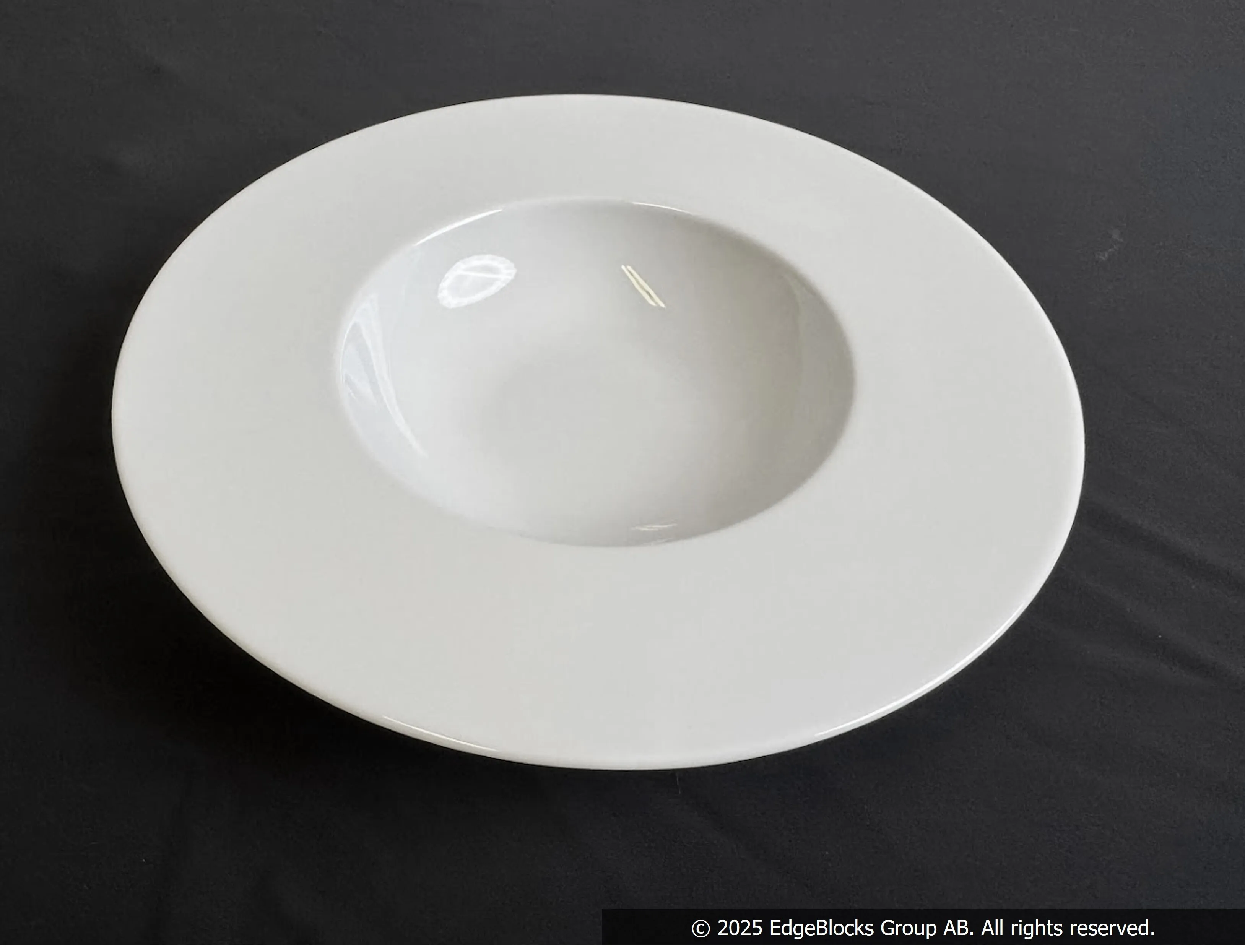 Djup tallrik 23cm vit