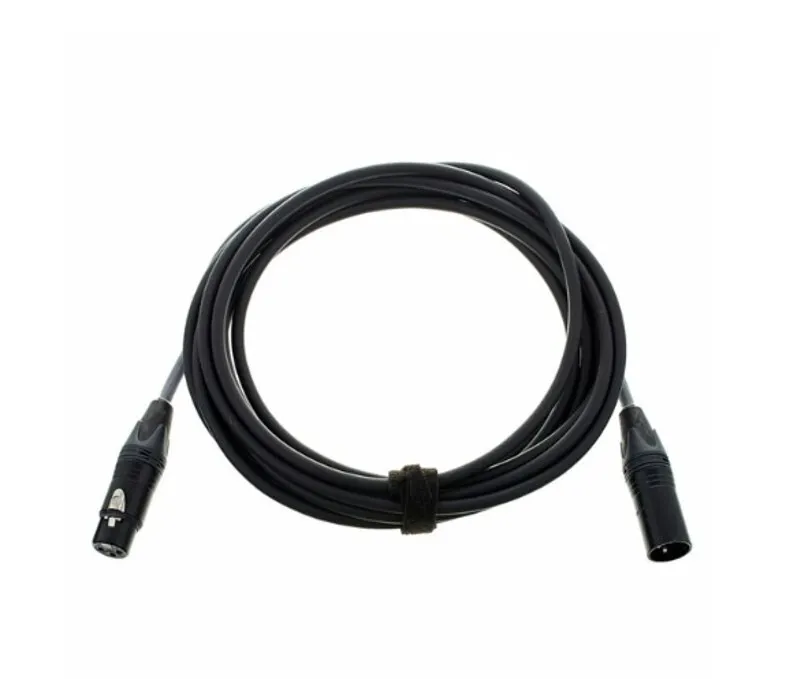 DMX-kabel 3-pol 5m
