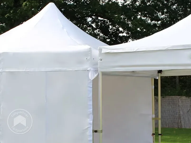 Koppling och regnränna för två Snabbtält Pro 3x3m