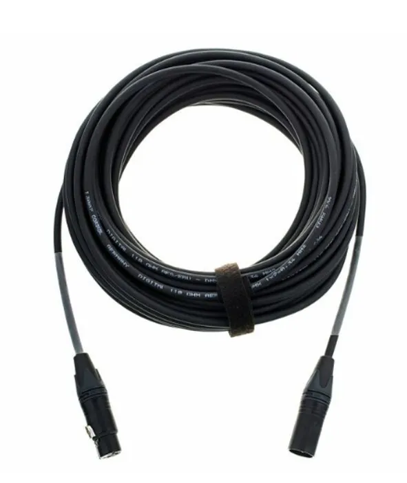 DMX-kabel 3-pol 20m