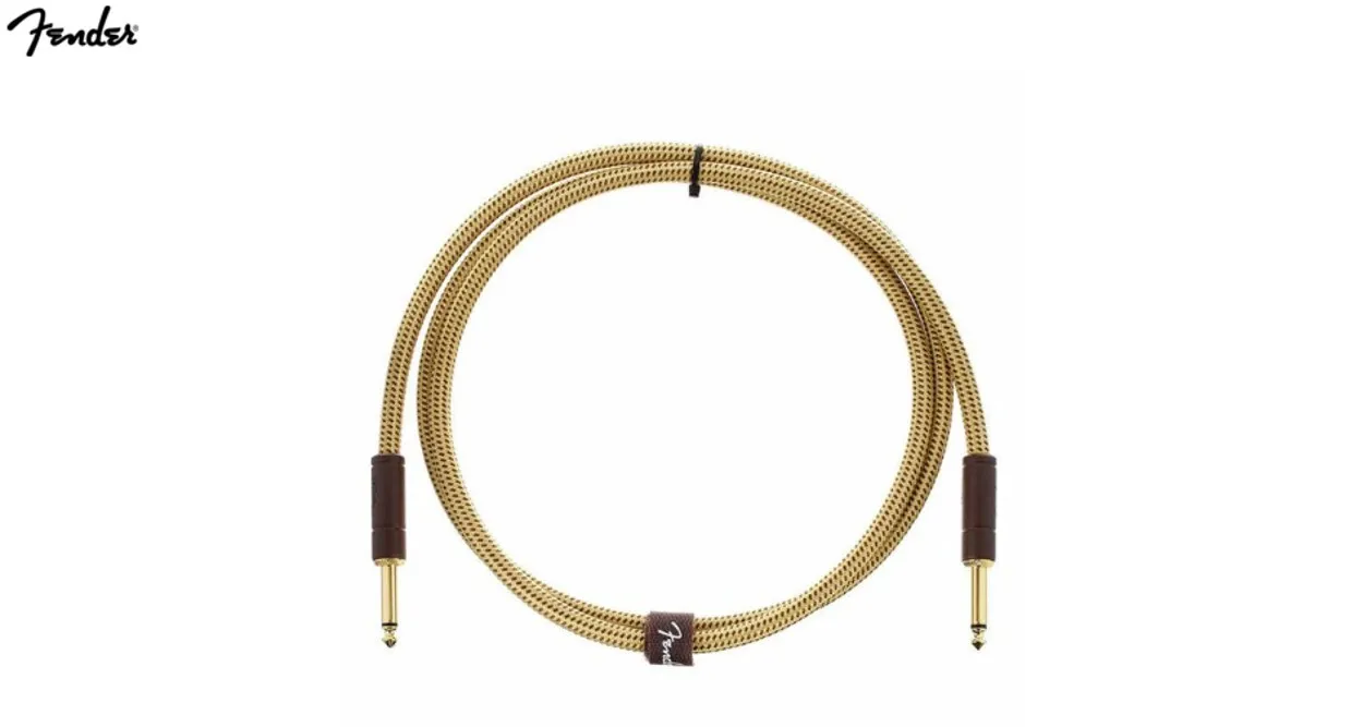 Fender Custom Shop Tweed instrumentkabel 1,5m