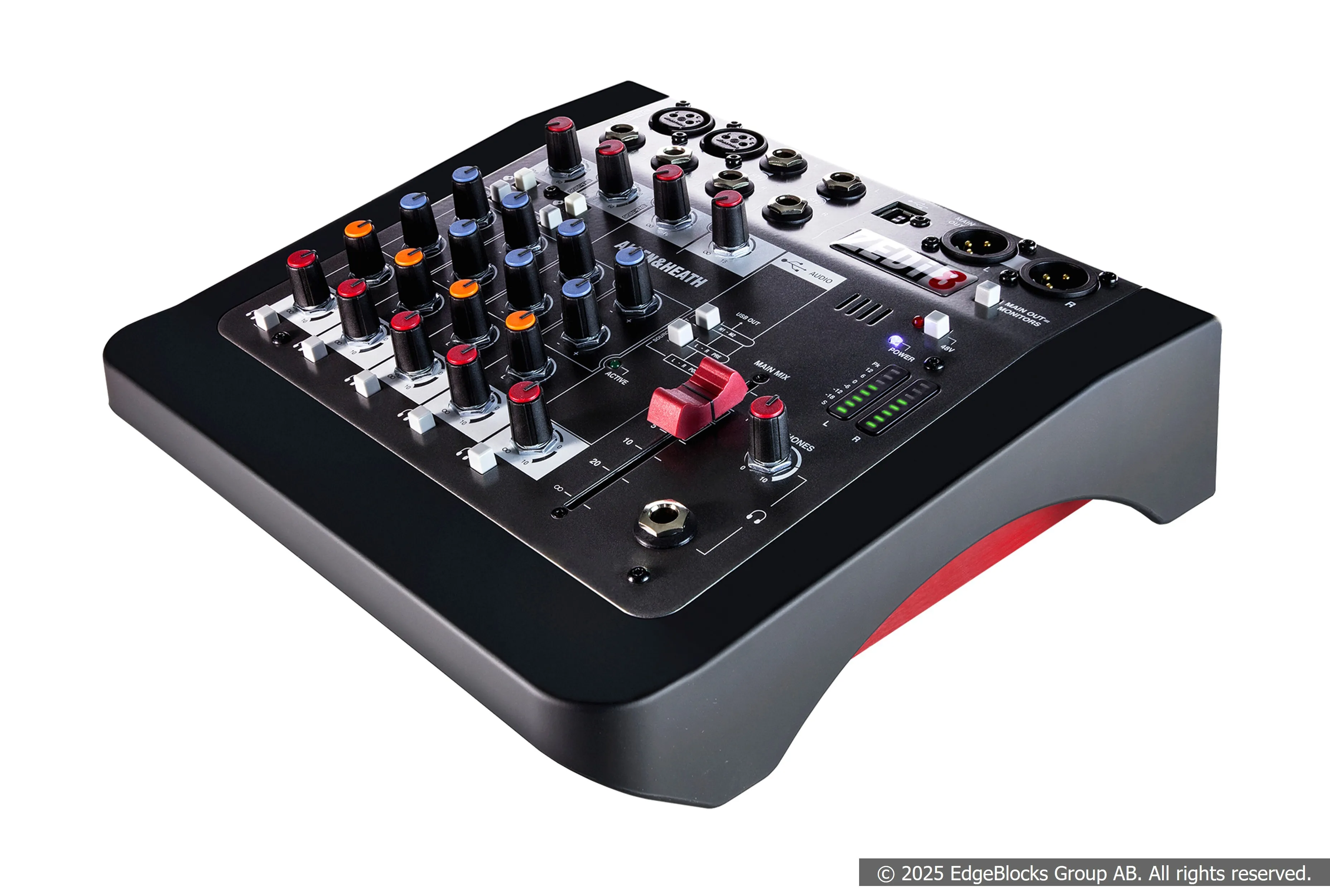 Allen & Heath ZEDi-8 8-Channel Live + USB Recording Mixer