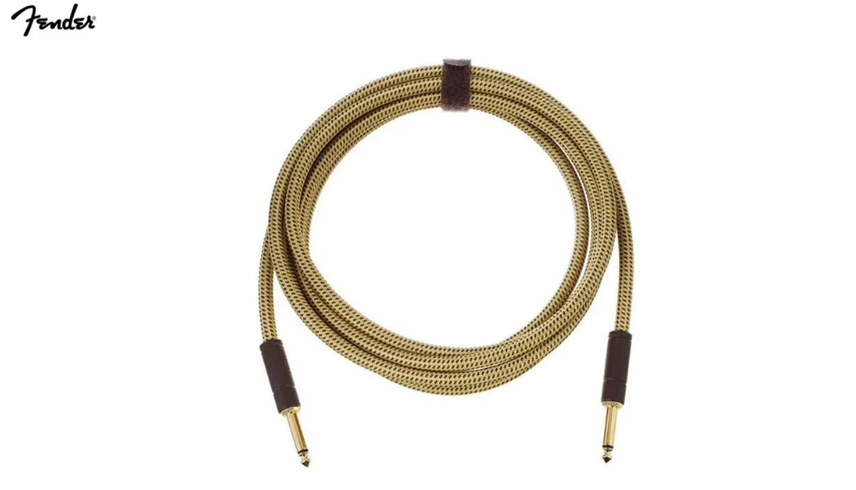Fender Custom Shop Tweed instrumentkabel 3m
