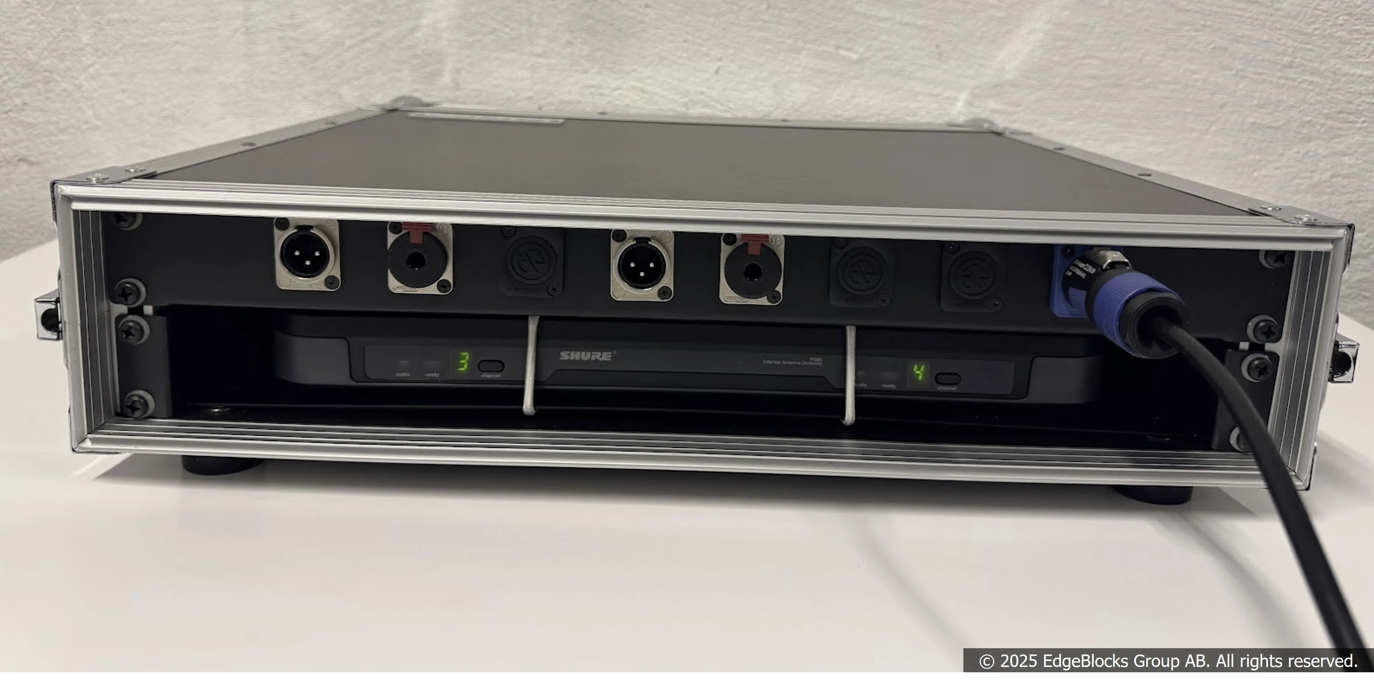 Shure PG88 M10 trådlös mottagare 2-kanaler i 19-tumsrack