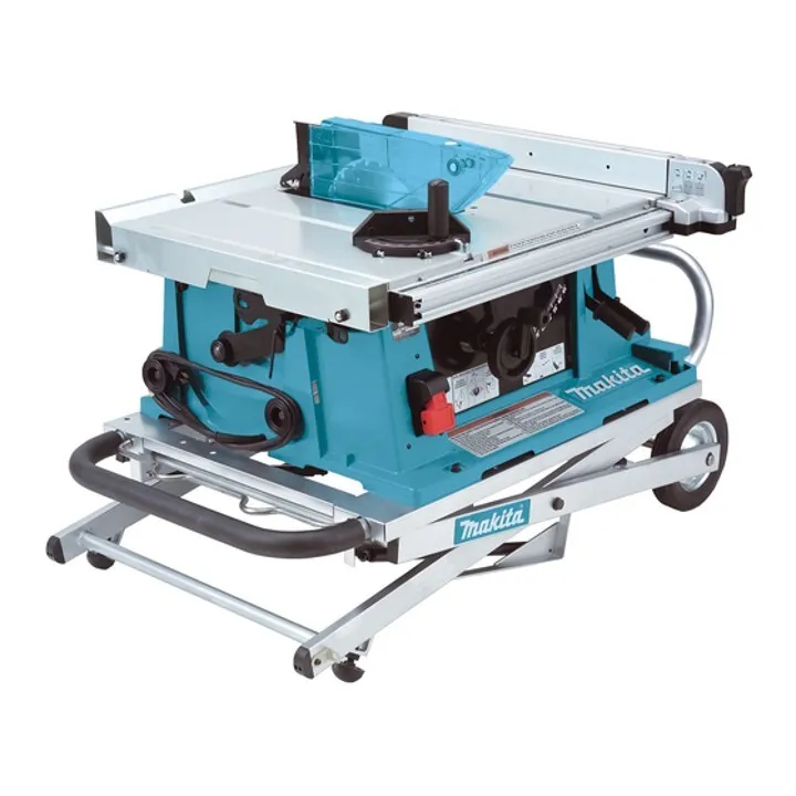 Makita 2704 bordssåg med mobil sågbänk