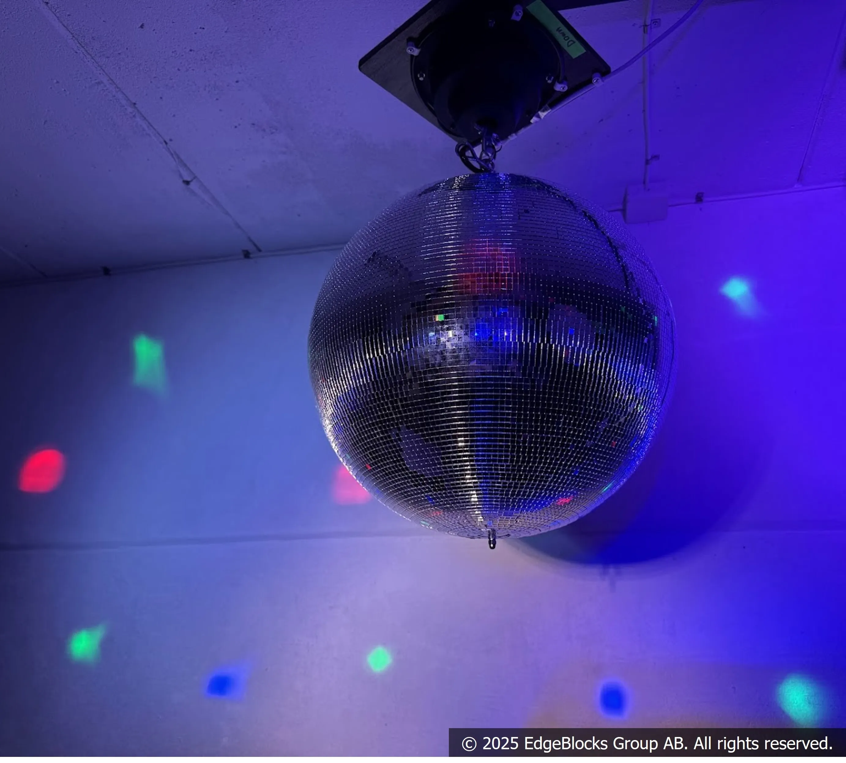 Discokula 40cm med motor och case