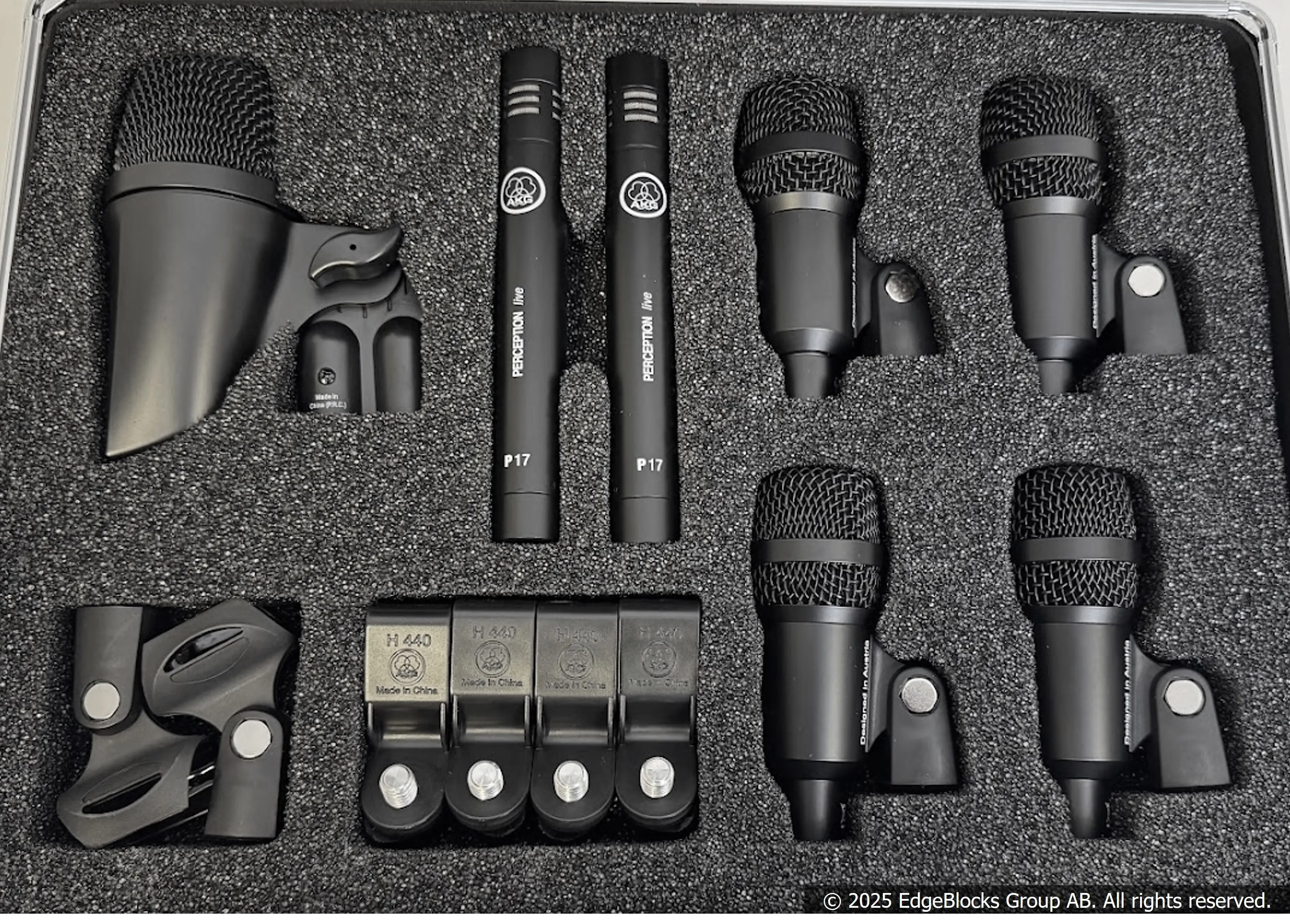 AKG Drum Set Session I trum-mikrofoner