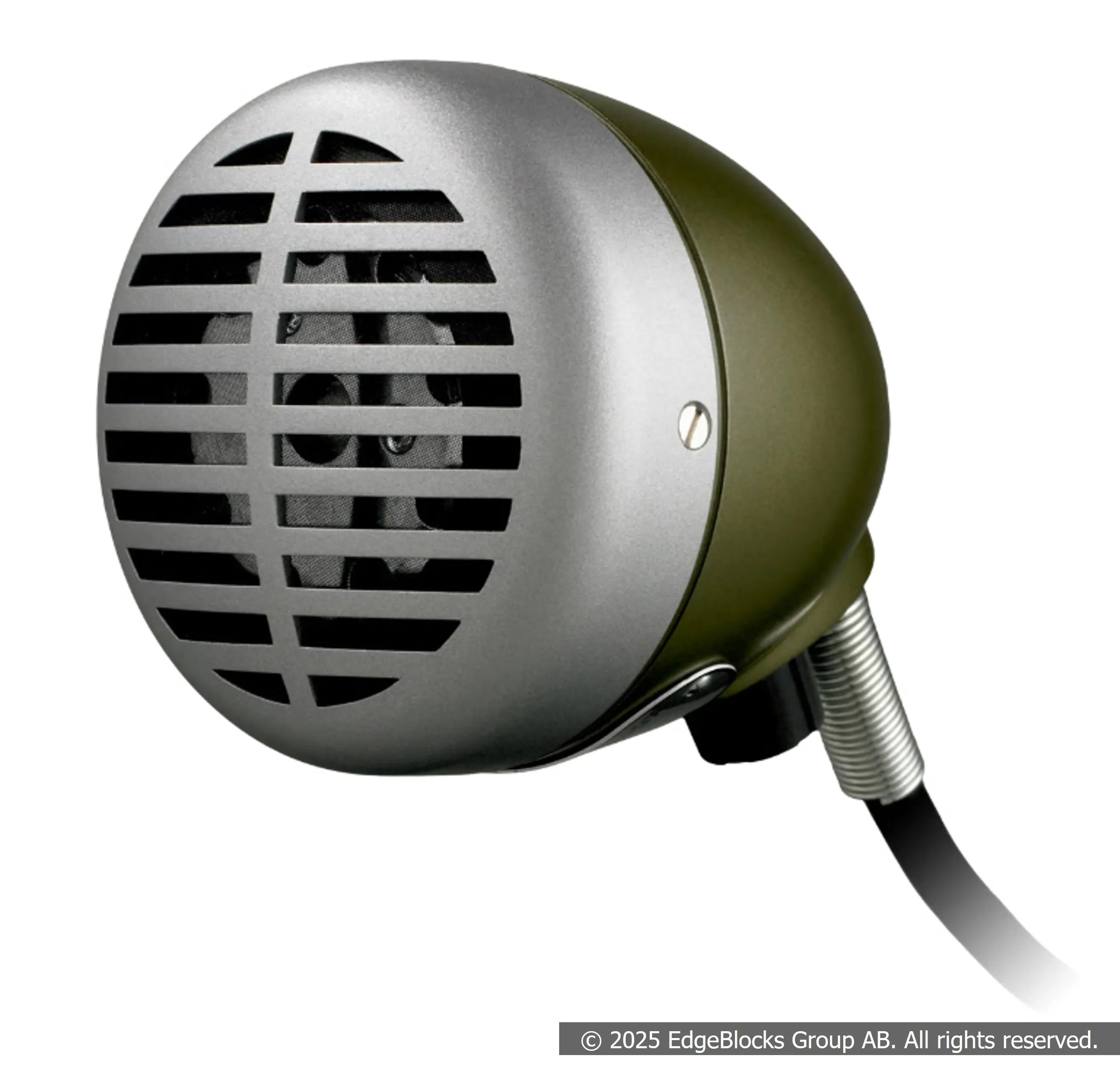 Shure 520DX "Green Bullet" mikrofon till munspel
