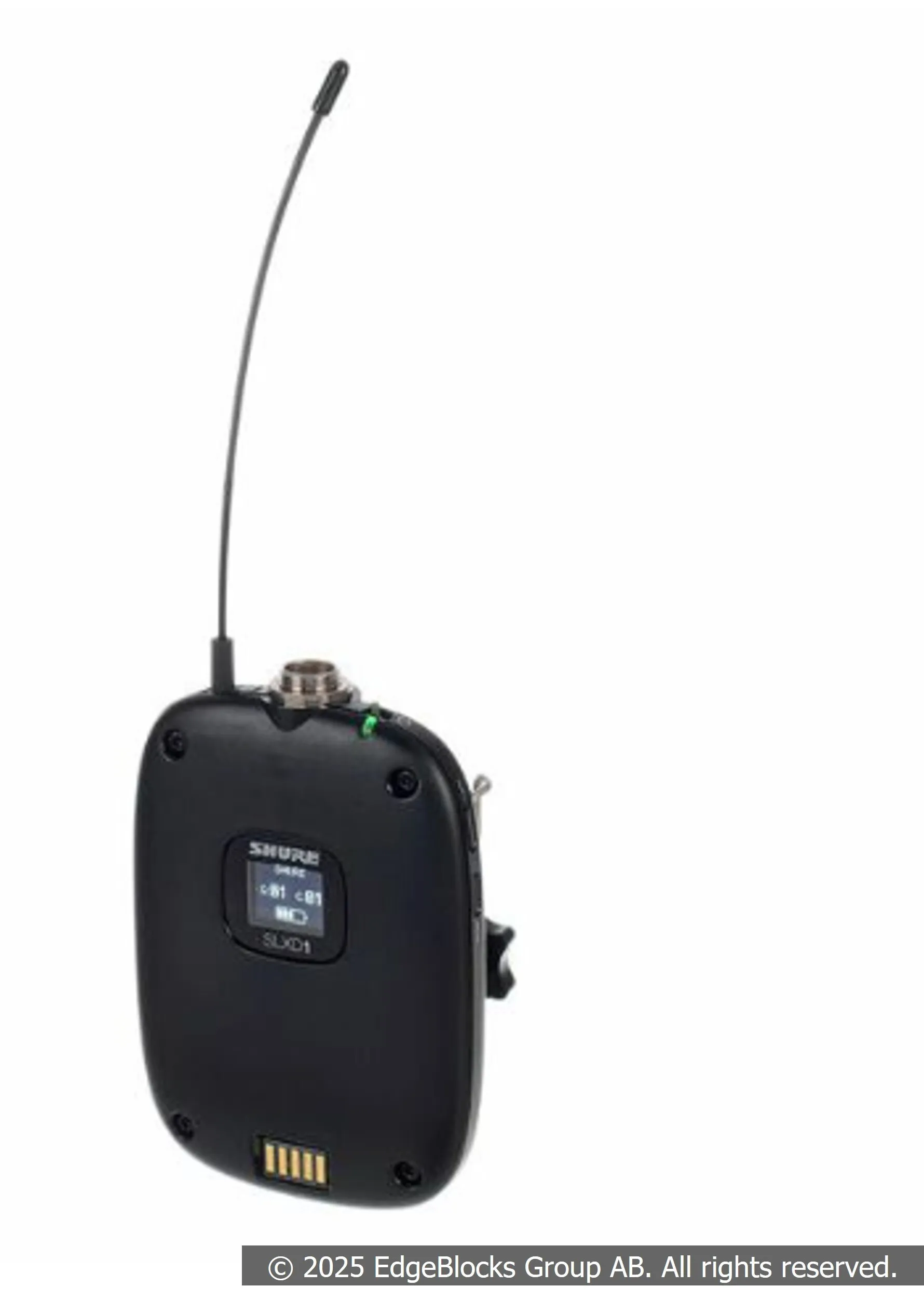 Shure SLXD1 S50 sändare bodypack