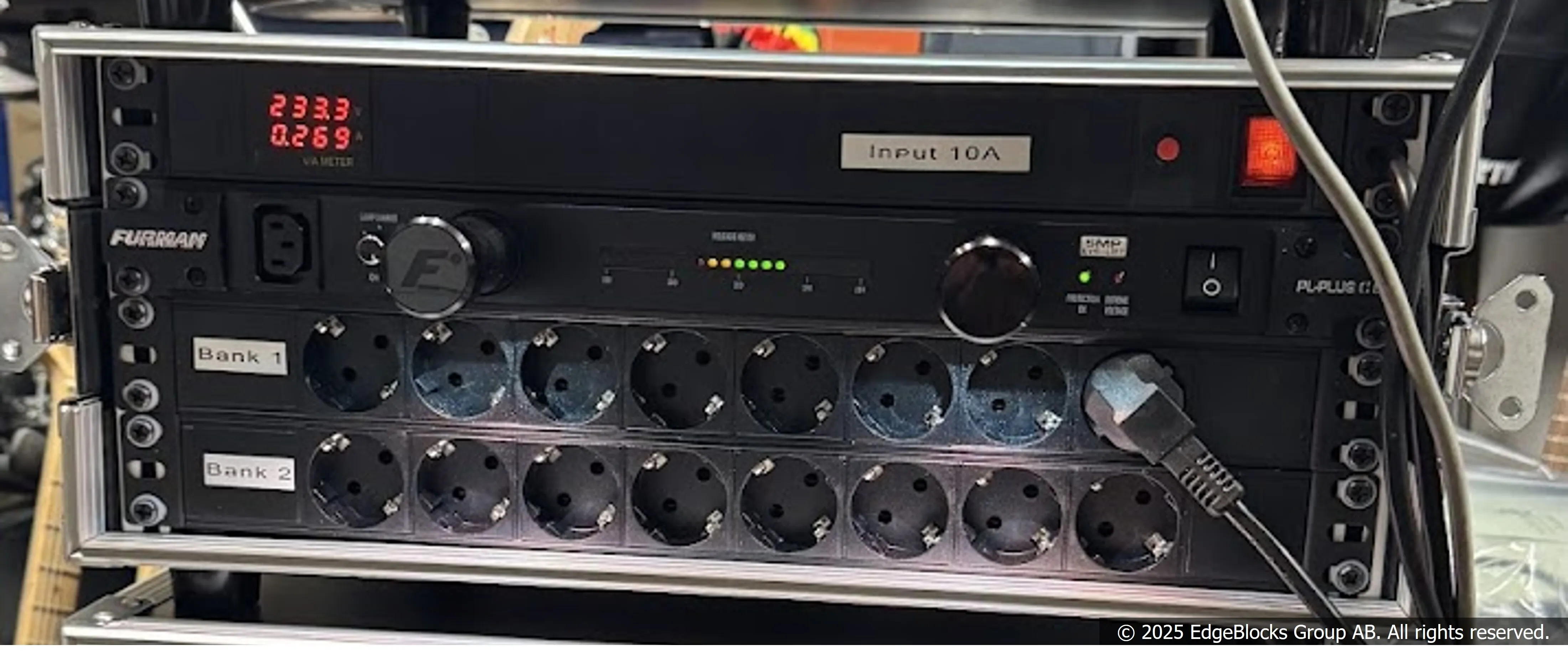 Furman PL-Plus CE 10A elkonditionering I flight-case