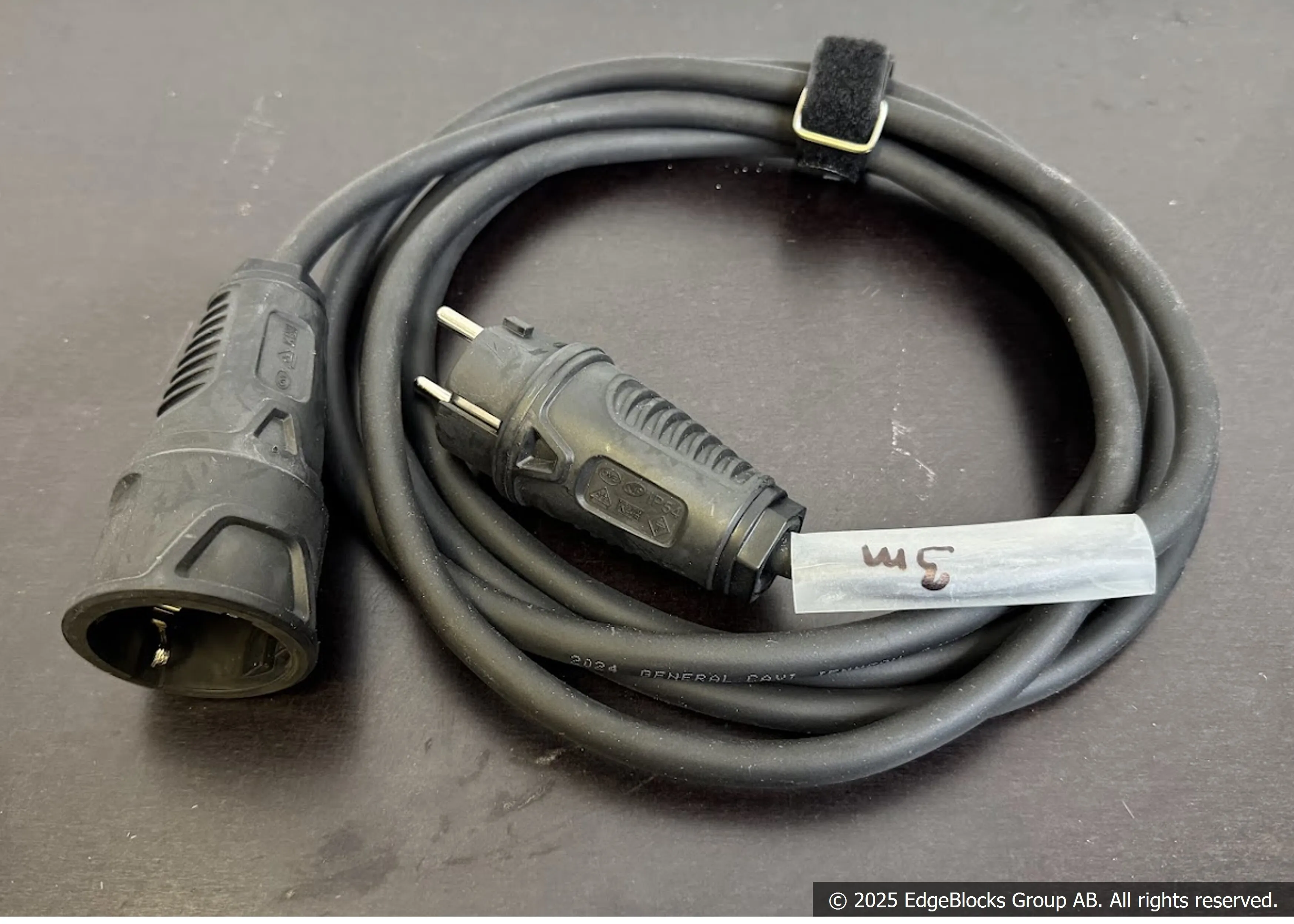 Förlängningskabel 230V jordad 3m