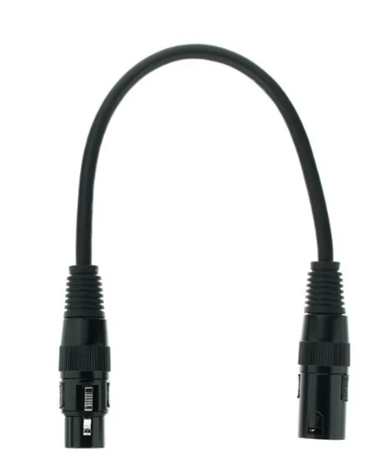 DMX-adapter 3-pol hane till 5-pol hona