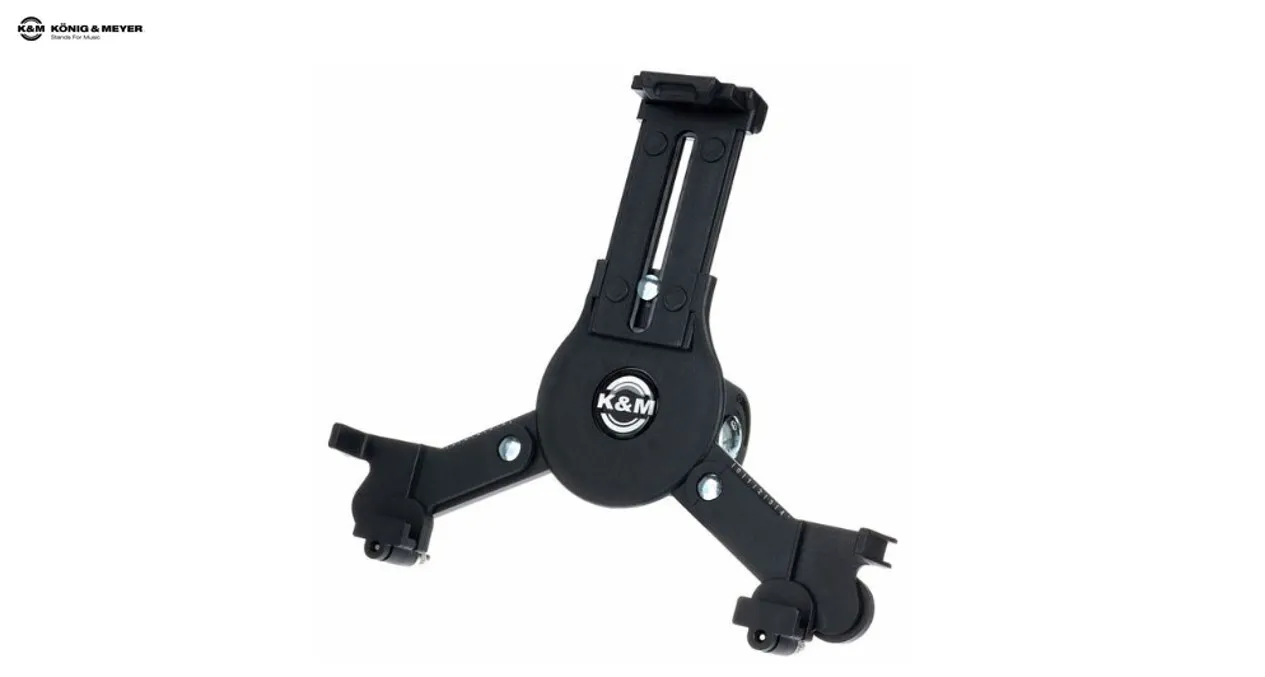 K&M 19790 Tablet hållare för mikrofonstativ