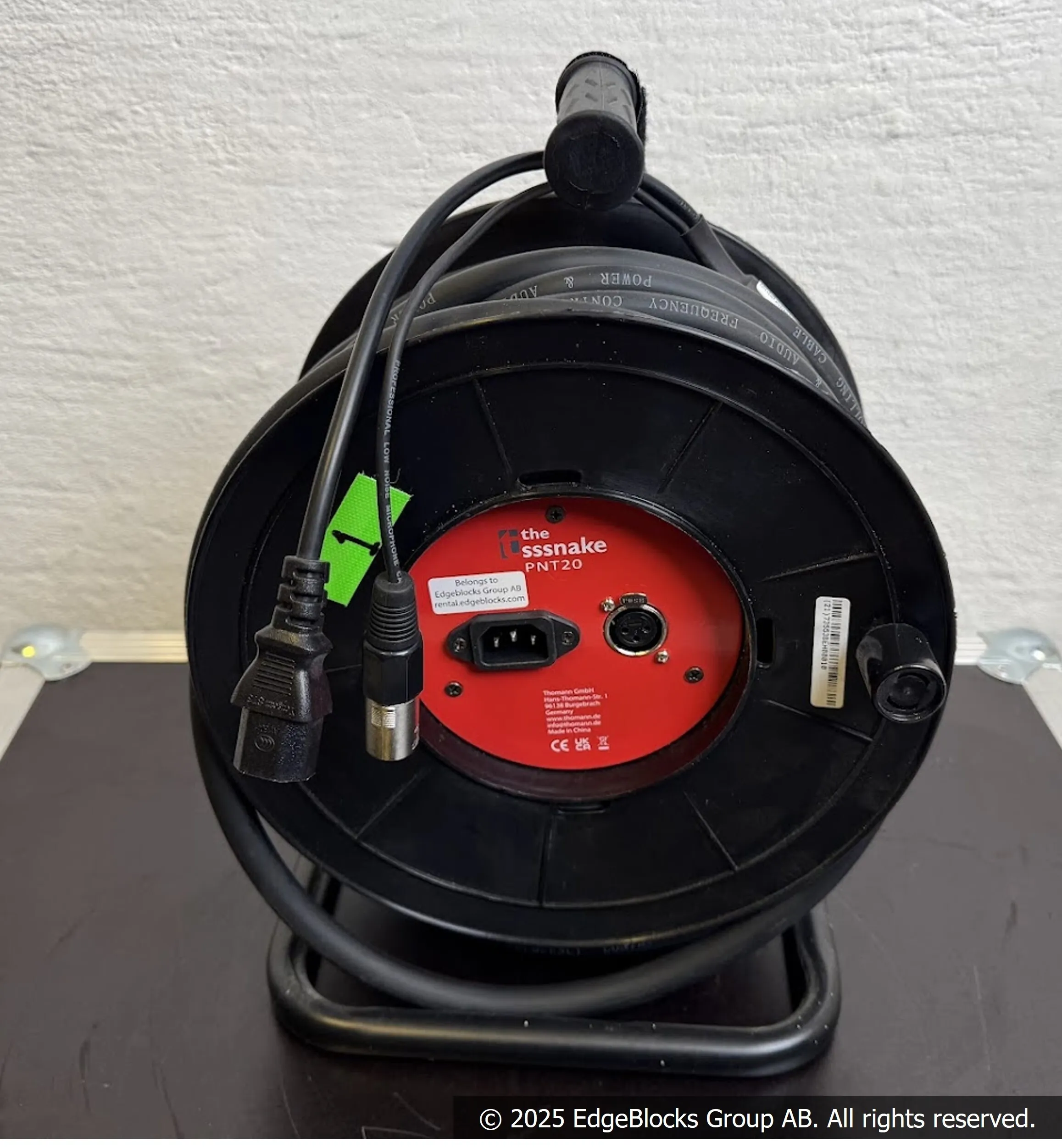 Kombi-kabel 230V + XLR 20m trumma