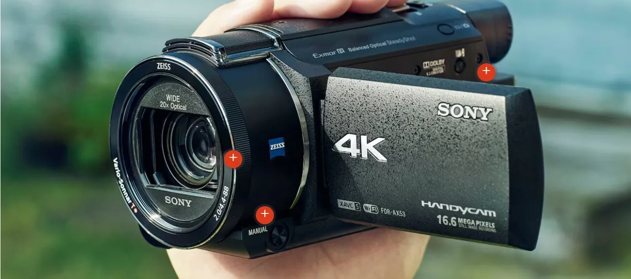 Sony Handycam FDR-AX53 kamera