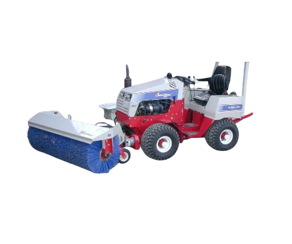 Ventrac Series 4000 with 16" Sweeper Attachment