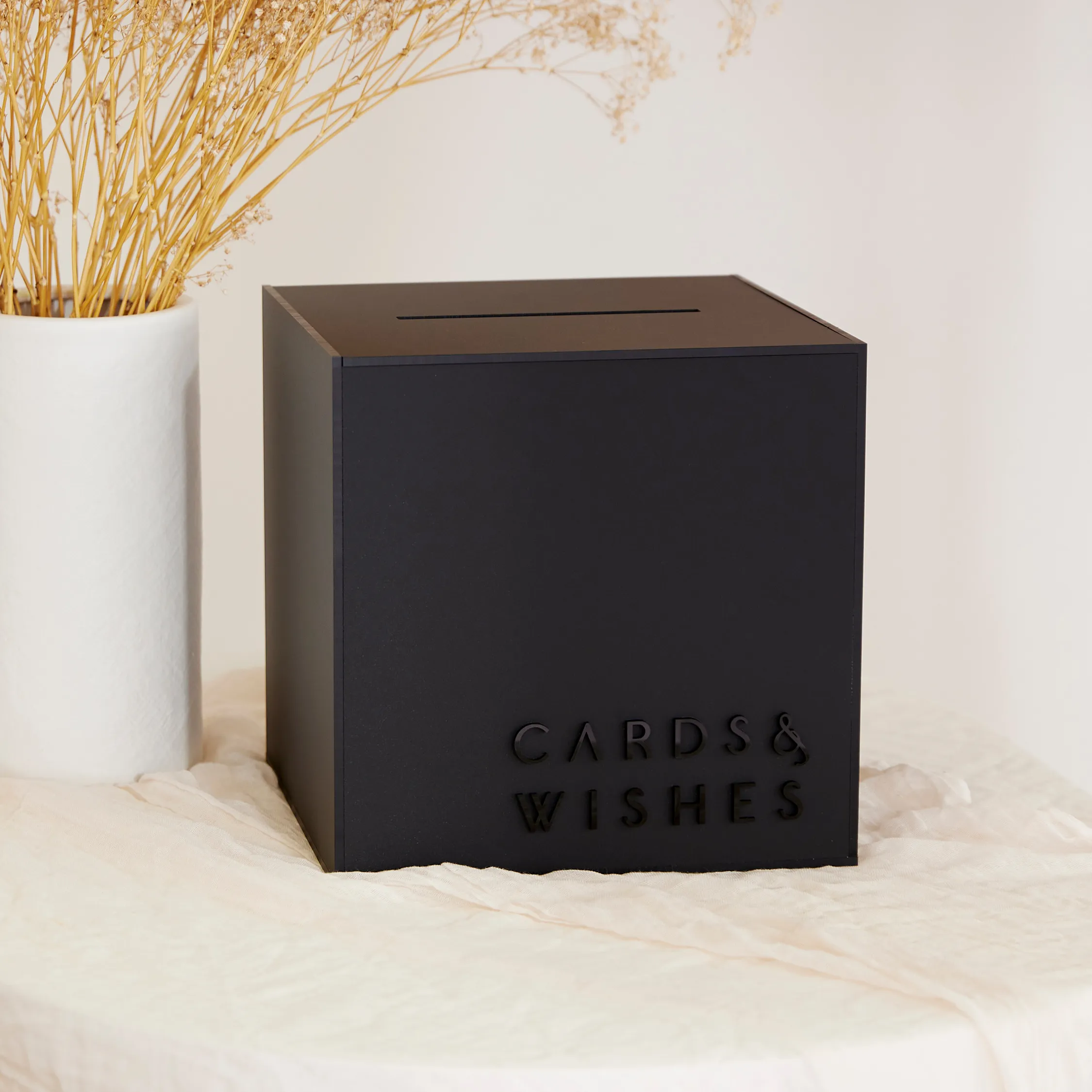 Custom Wishing Well - Matte Black Seamless