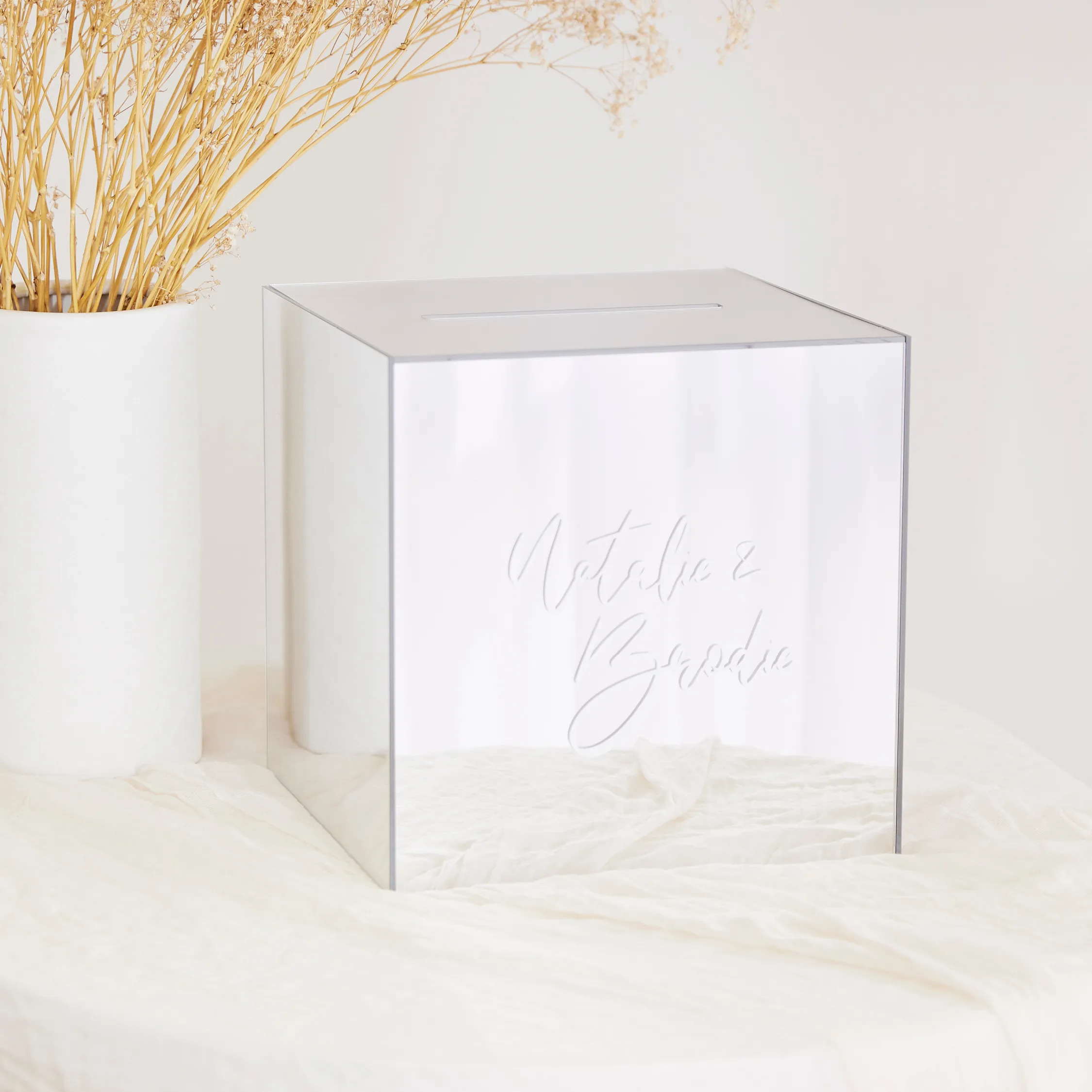 Custom Wishing Well - Mirror Silver Seamless