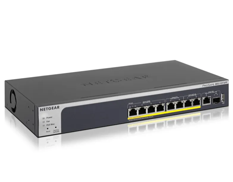 switch POE+ 10gb 8 ports
