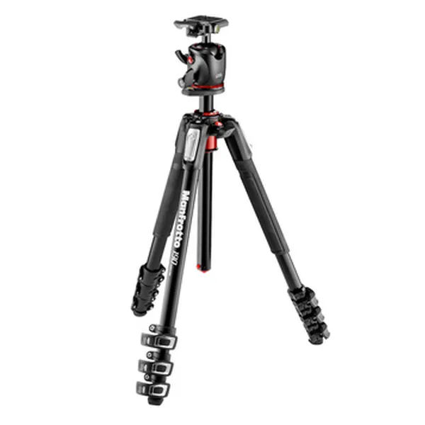 Trépied manfrotto photo/vidéo carbone MT294C3 + MH055