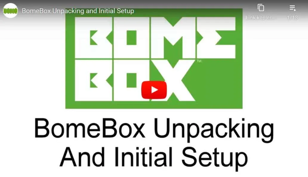 boitier midi bome bomebox