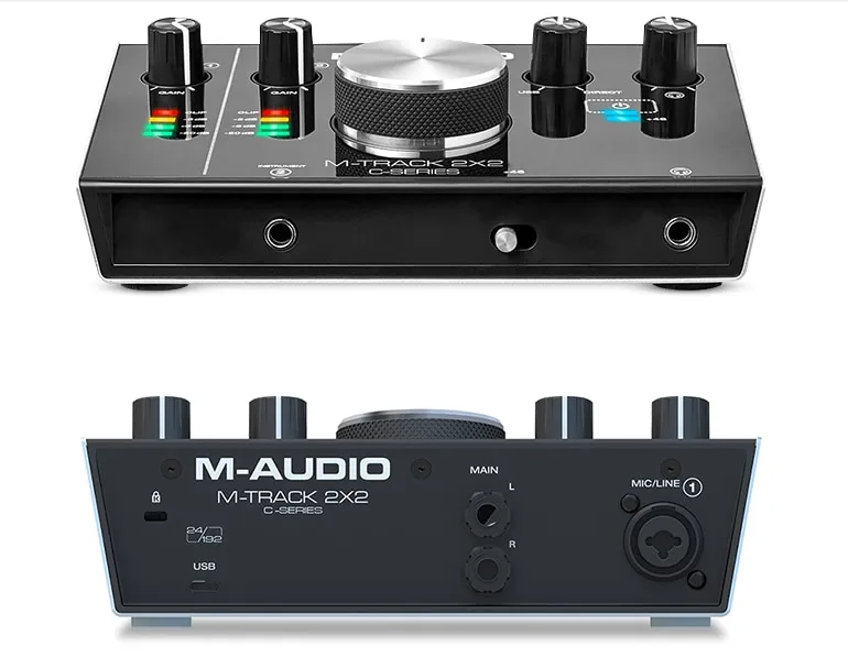 Carte son M-audio m-track 2x2