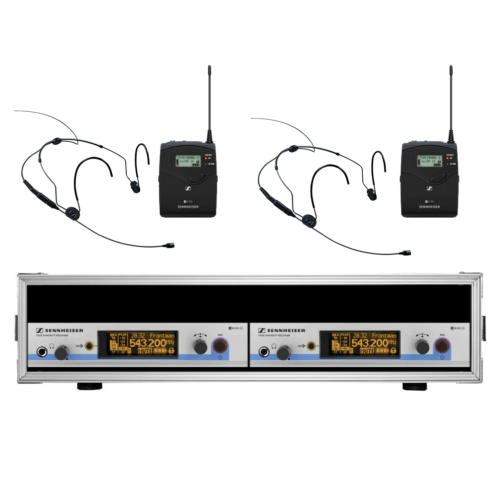 Kit 2 micros serre tete + recepteur rack serie 500