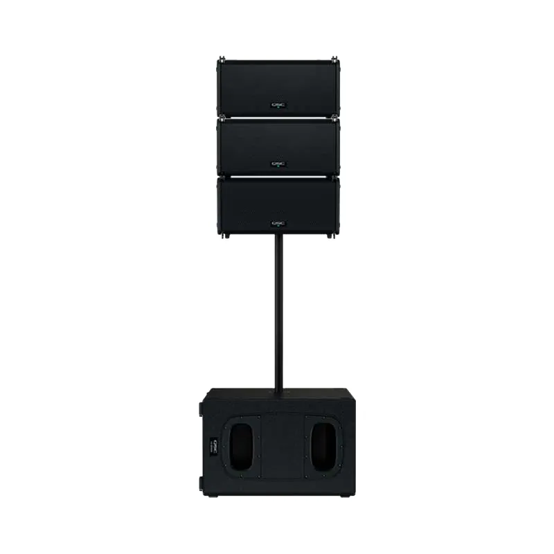 Array QSC la108 (3x1300w) + caisson basse